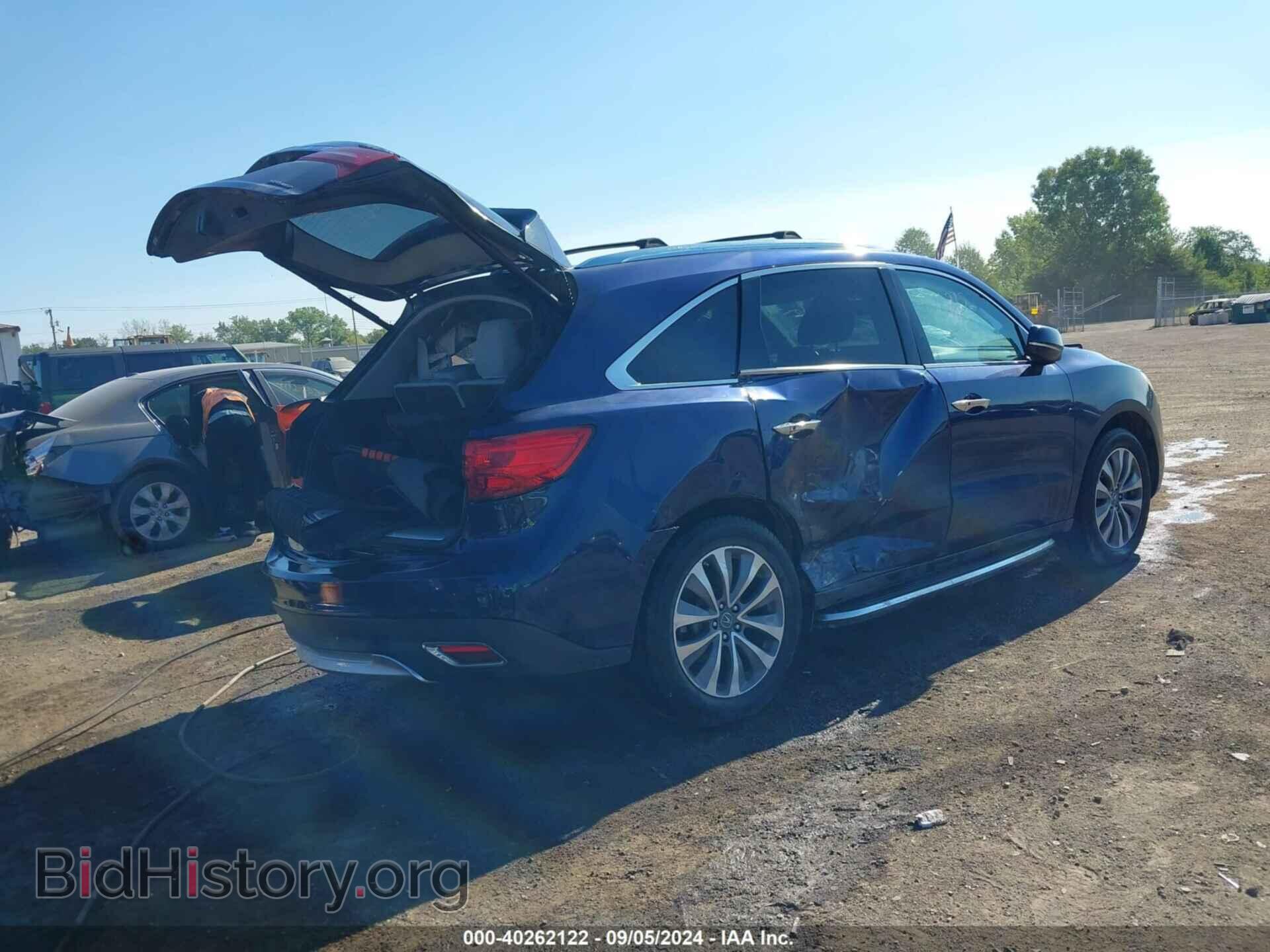 2015 ACURA MDX - VIN: 5FRYD4H4XFB007729 - Фото 4