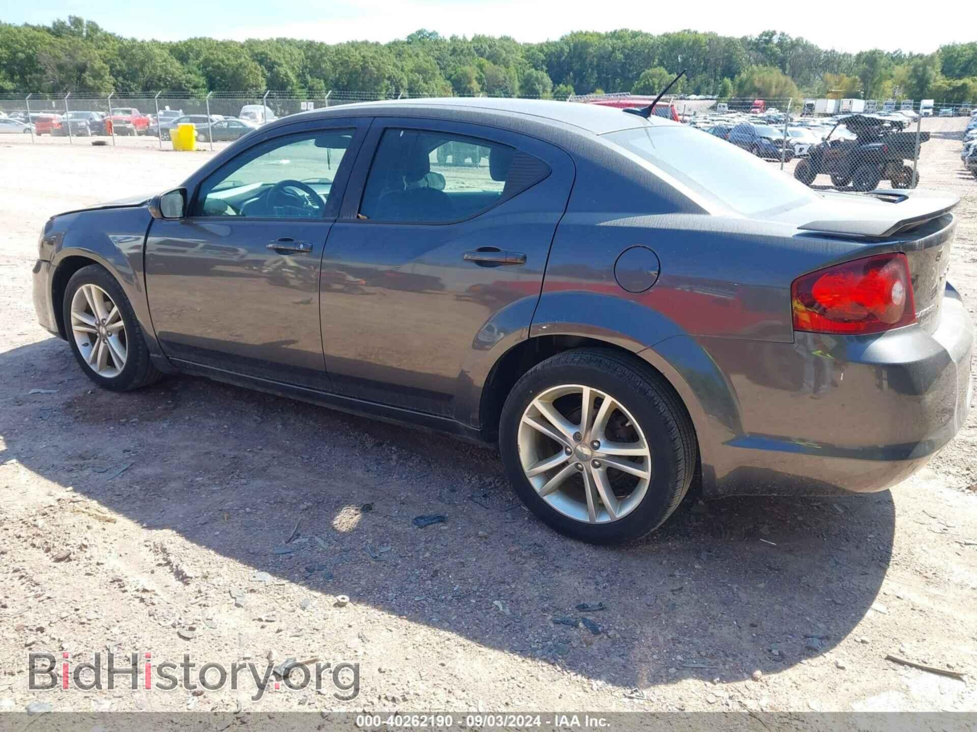 2014 DODGE AVENGER - VIN: 1C3CDZCB3EN204048 - Фото 3