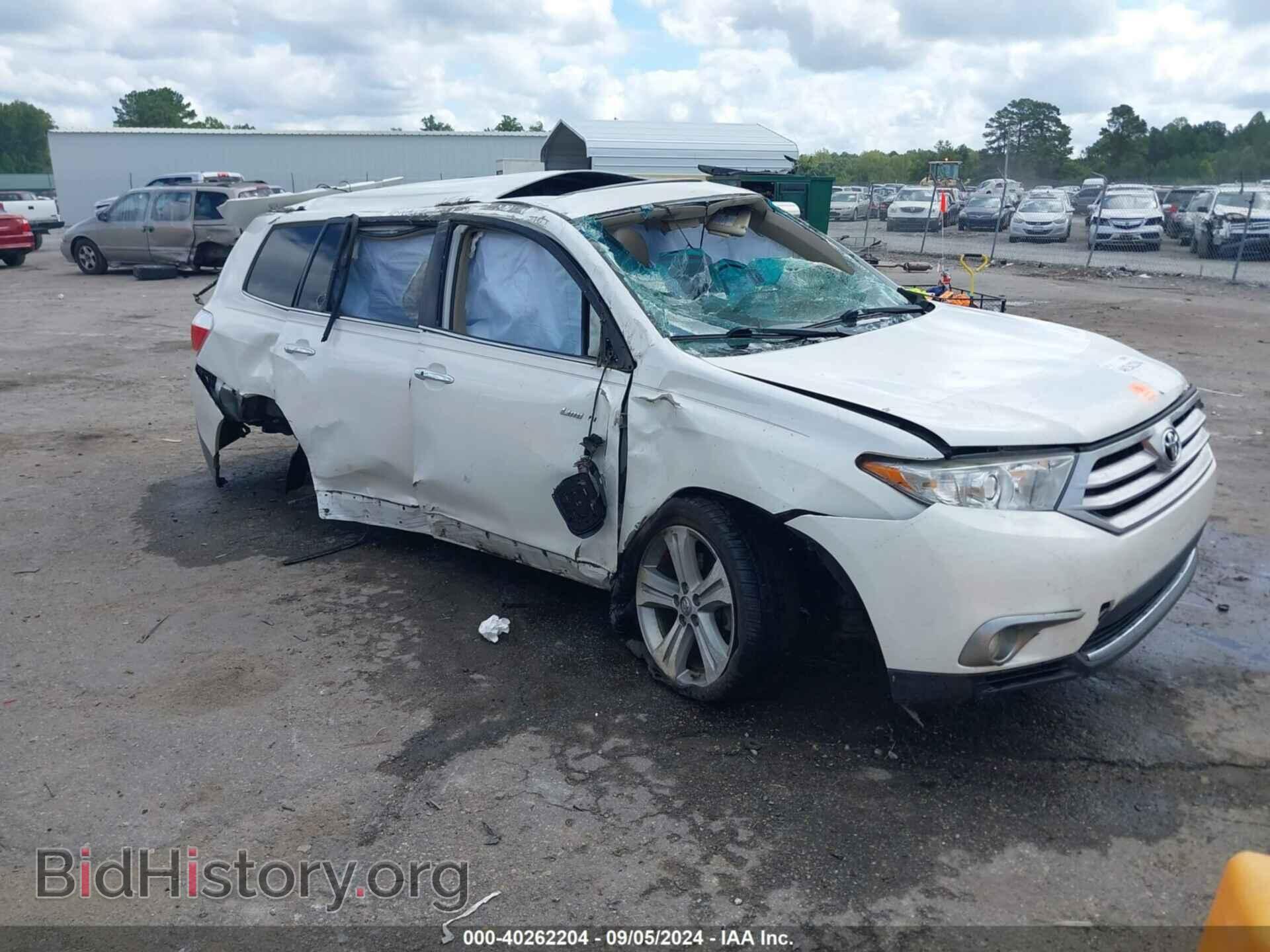 Фотография 5TDDK3EH2CS137700 - TOYOTA HIGHLANDER 2012