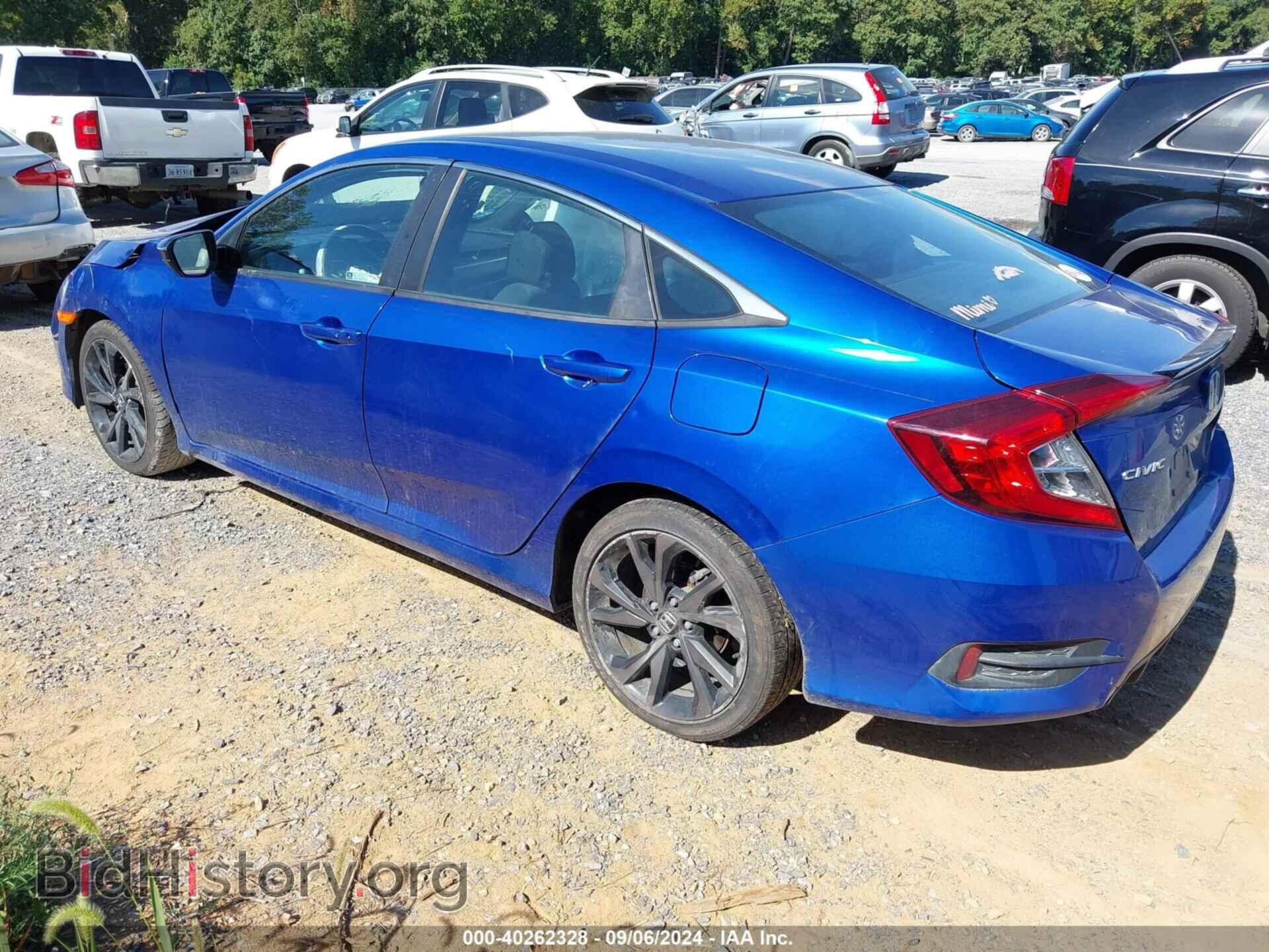 2019 HONDA CIVIC - VIN: 2HGFC2F82KH513552 - Фото 3