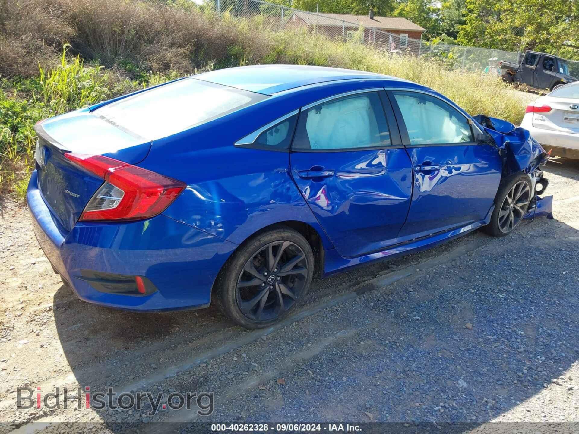2019 HONDA CIVIC - VIN: 2HGFC2F82KH513552 - Фото 4