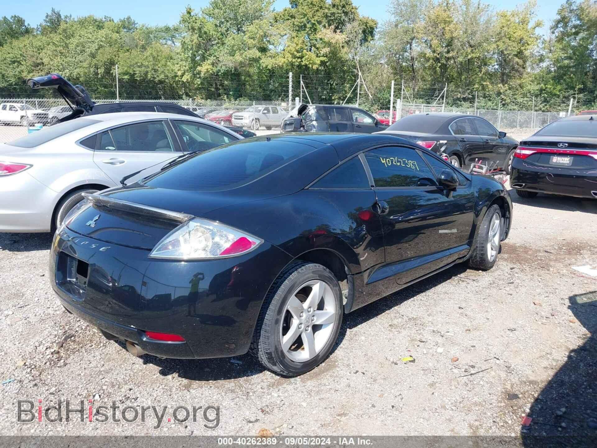 2007 MITSUBISHI ECLIPSE - VIN: 4A3AK24F77E003609 - Фото 4