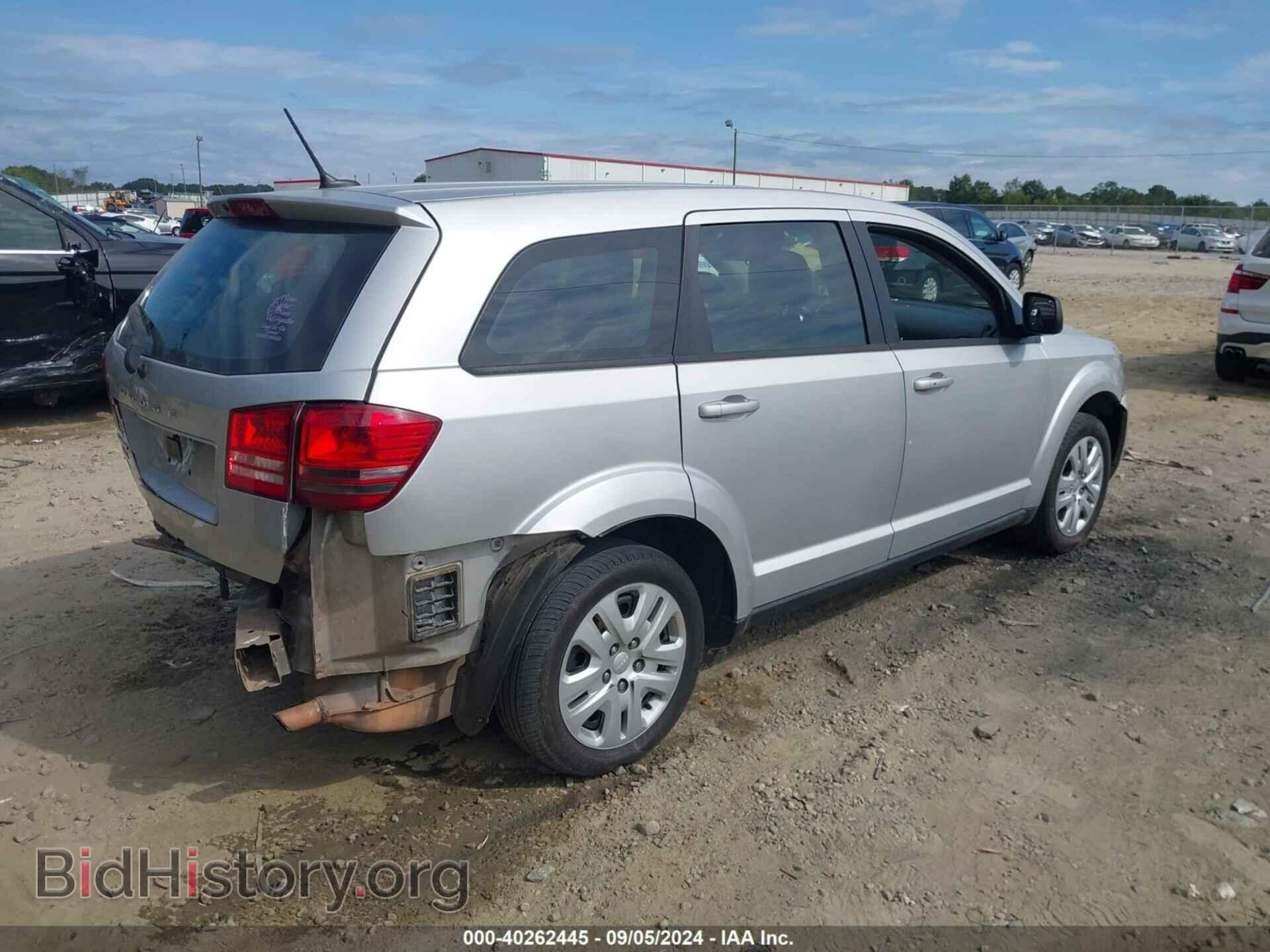 2014 DODGE JOURNEY - VIN: 3C4PDCAB7ET268221 - Фото 4