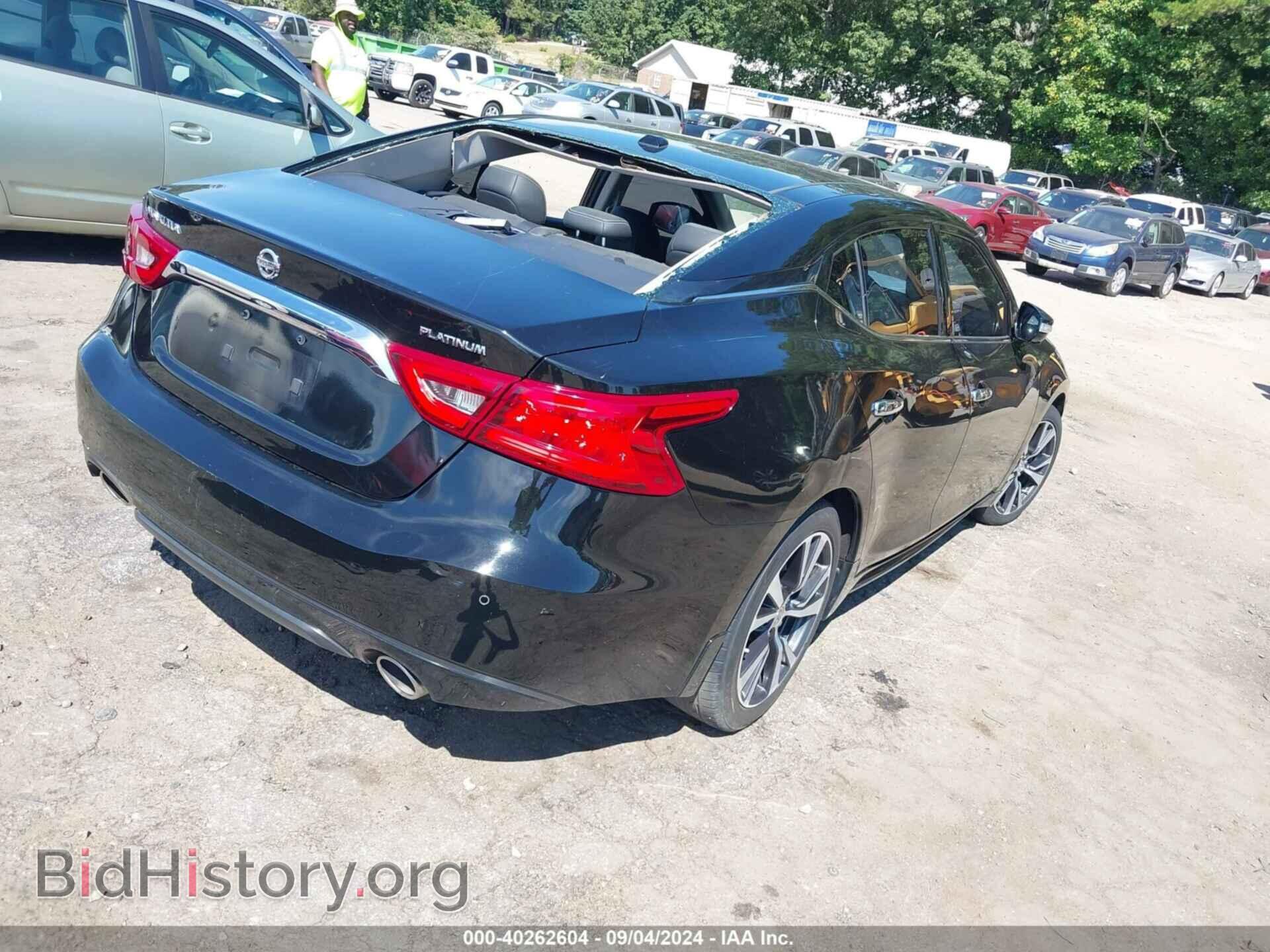 2017 NISSAN MAXIMA - VIN: 1N4AA6AP2HC363030 - Фото 4