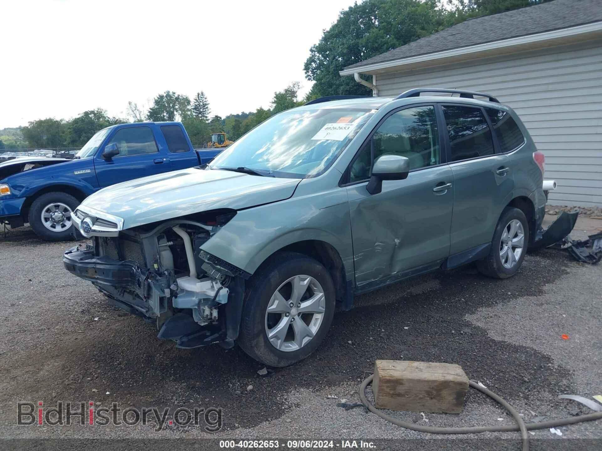 2014 SUBARU FORESTER - VIN: JF2SJAEC8EH545033 - Фото 2