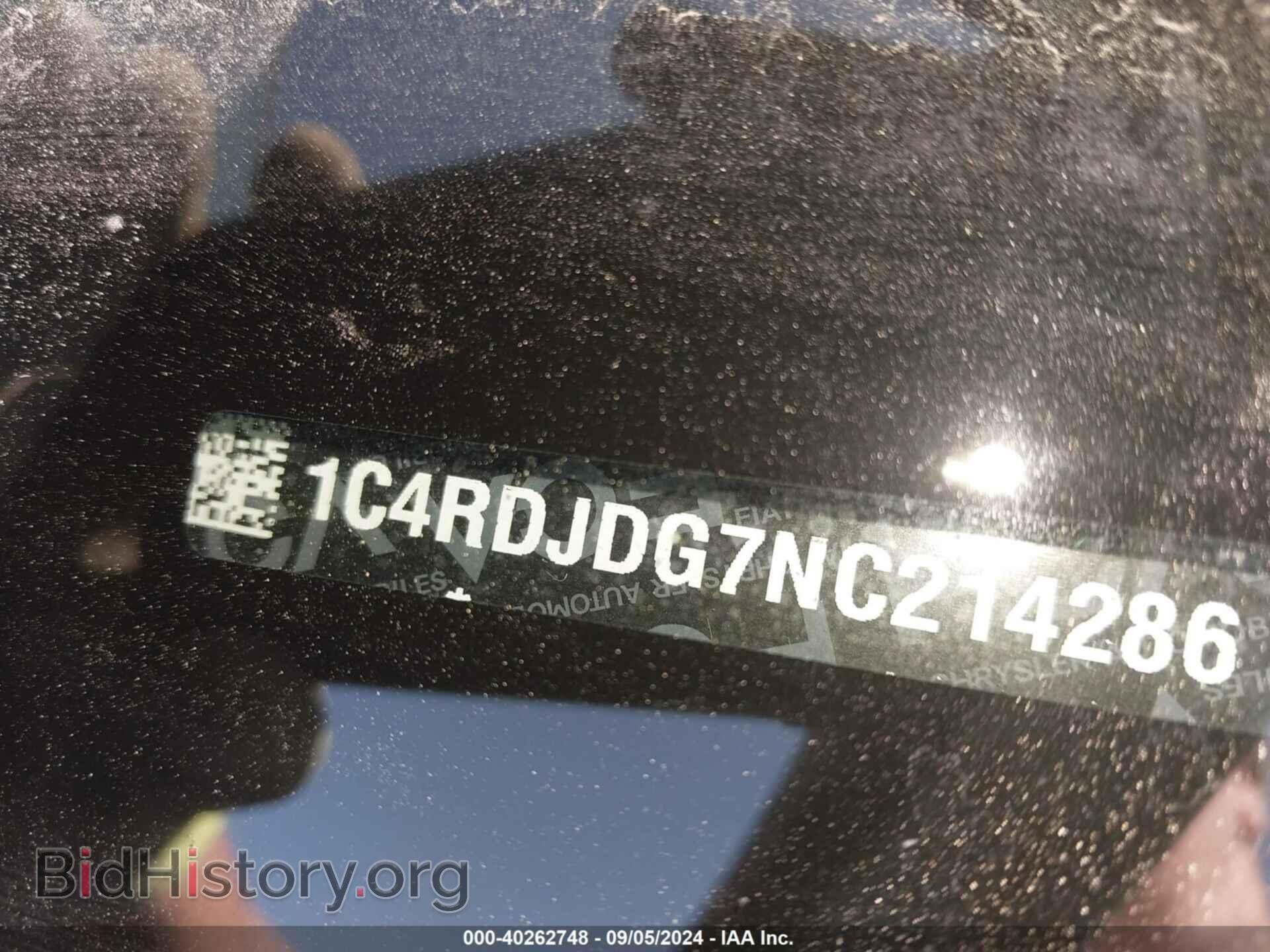 2022 DODGE DURANGO - VIN: 1C4RDJDG7NC214286 - Фото 9
