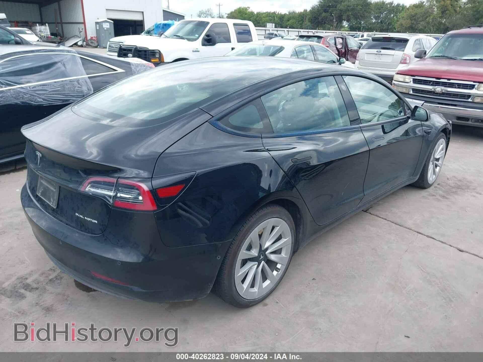2022 TESLA MODEL 3 - VIN: 5YJ3E1EB8NF187916 - Фото 4