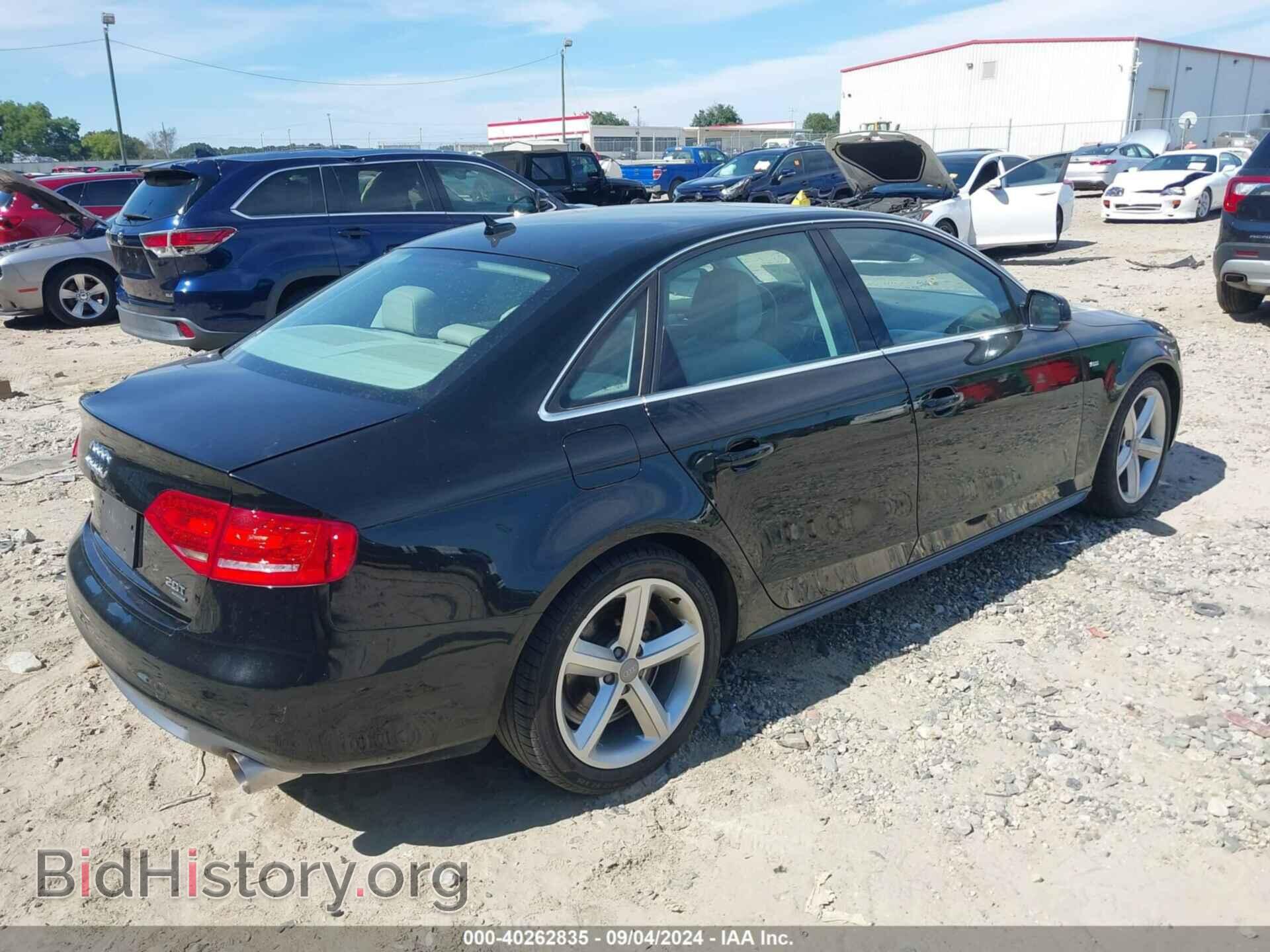 2012 AUDI A4 - VIN: WAUHFAFL9CA051257 - Фото 4