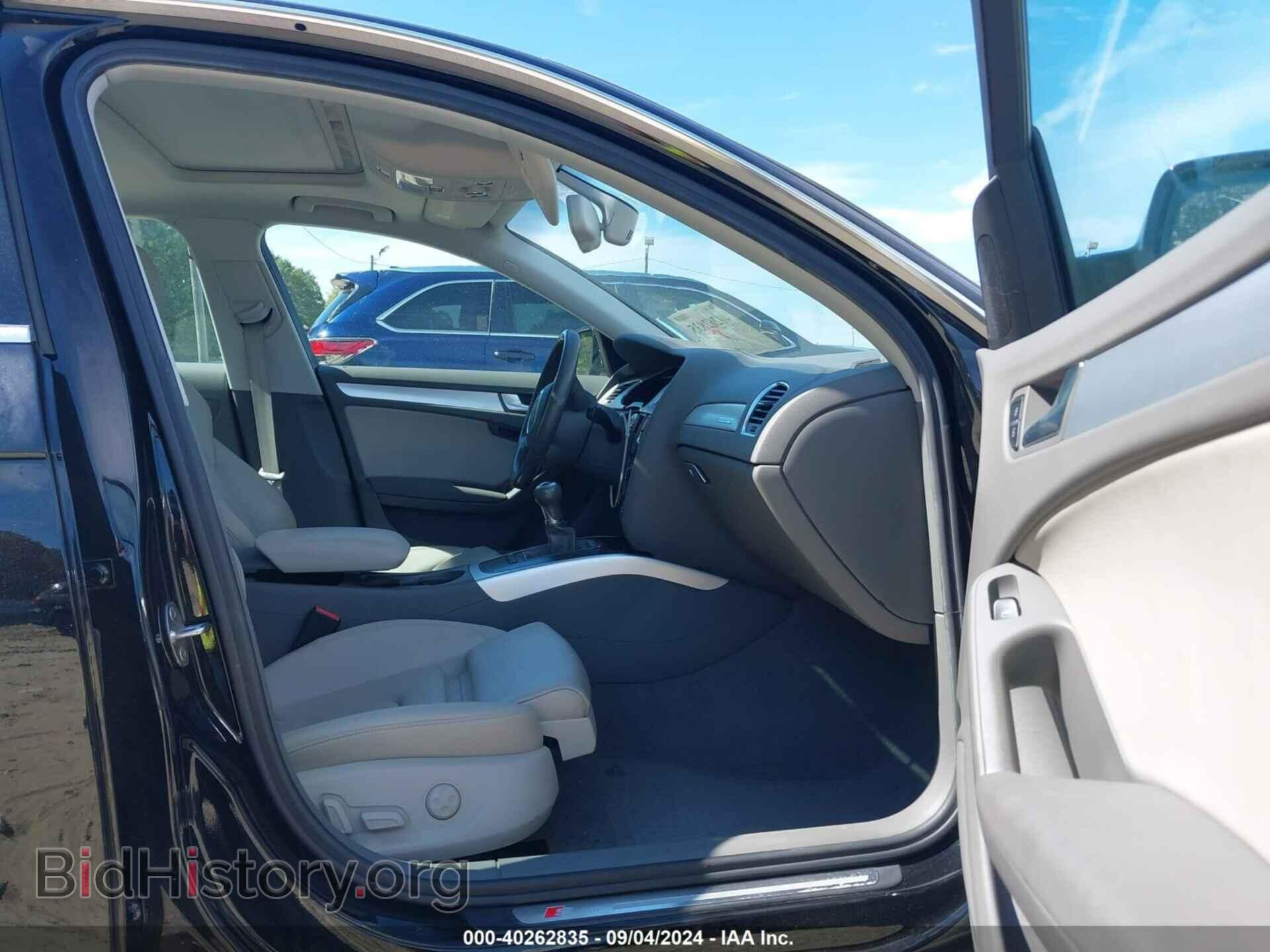 2012 AUDI A4 - VIN: WAUHFAFL9CA051257 - Фото 5