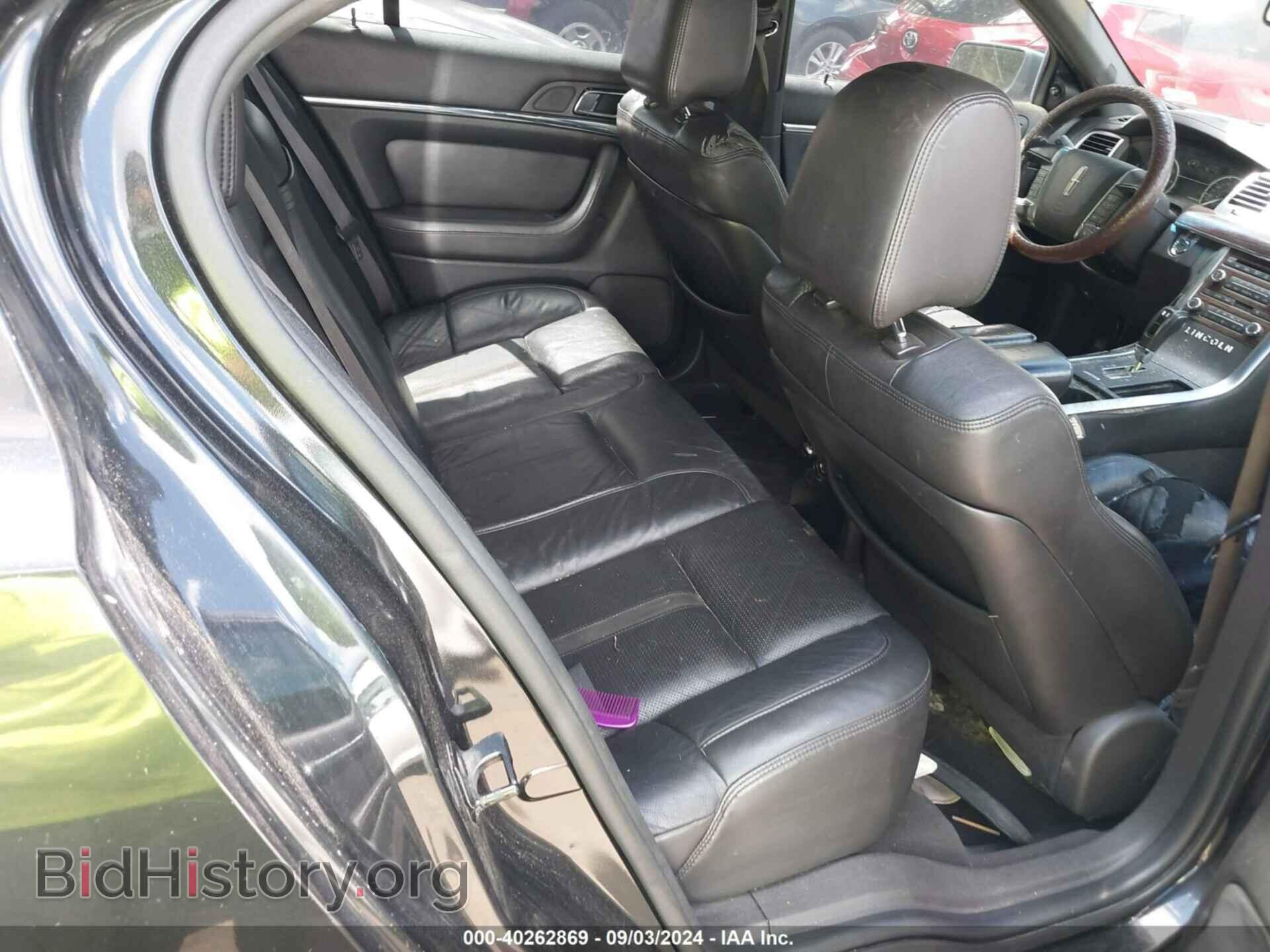 2009 LINCOLN MKS - VIN: 1LNHM93R99G606774 - Фото 8