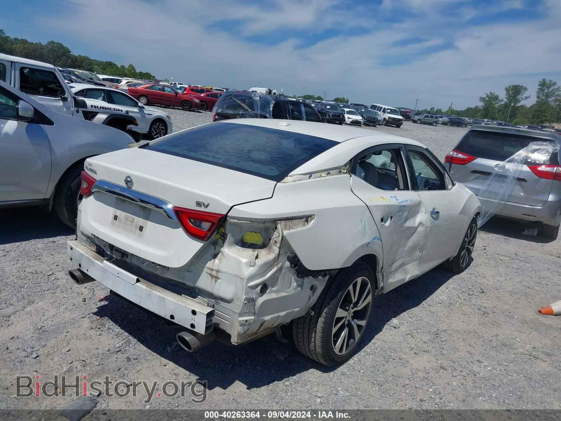 2016 NISSAN MAXIMA - VIN: 1N4AA6AP3GC440521 - Фото 4