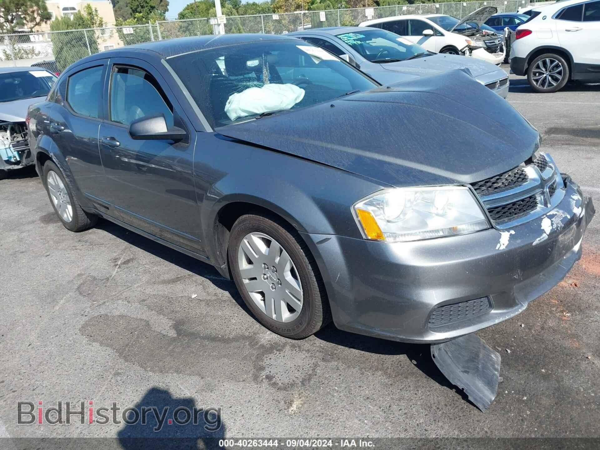 Photo 1C3CDZAG5CN327605 - DODGE AVENGER 2012
