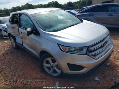 2016 Ford EDGE SE, бордовый — VIN 2FMPK3G99GBB16252, IAAI