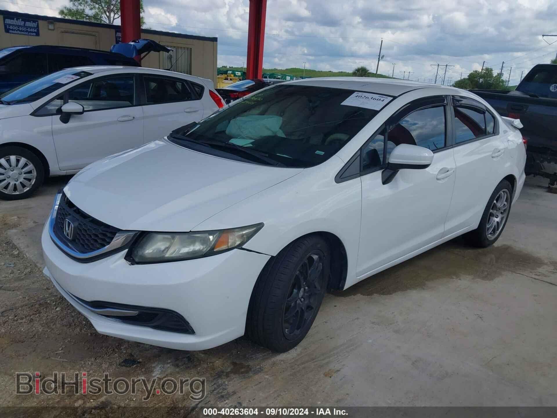 2014 HONDA CIVIC - VIN: 19XFB2F57EE062142 - Фото 2