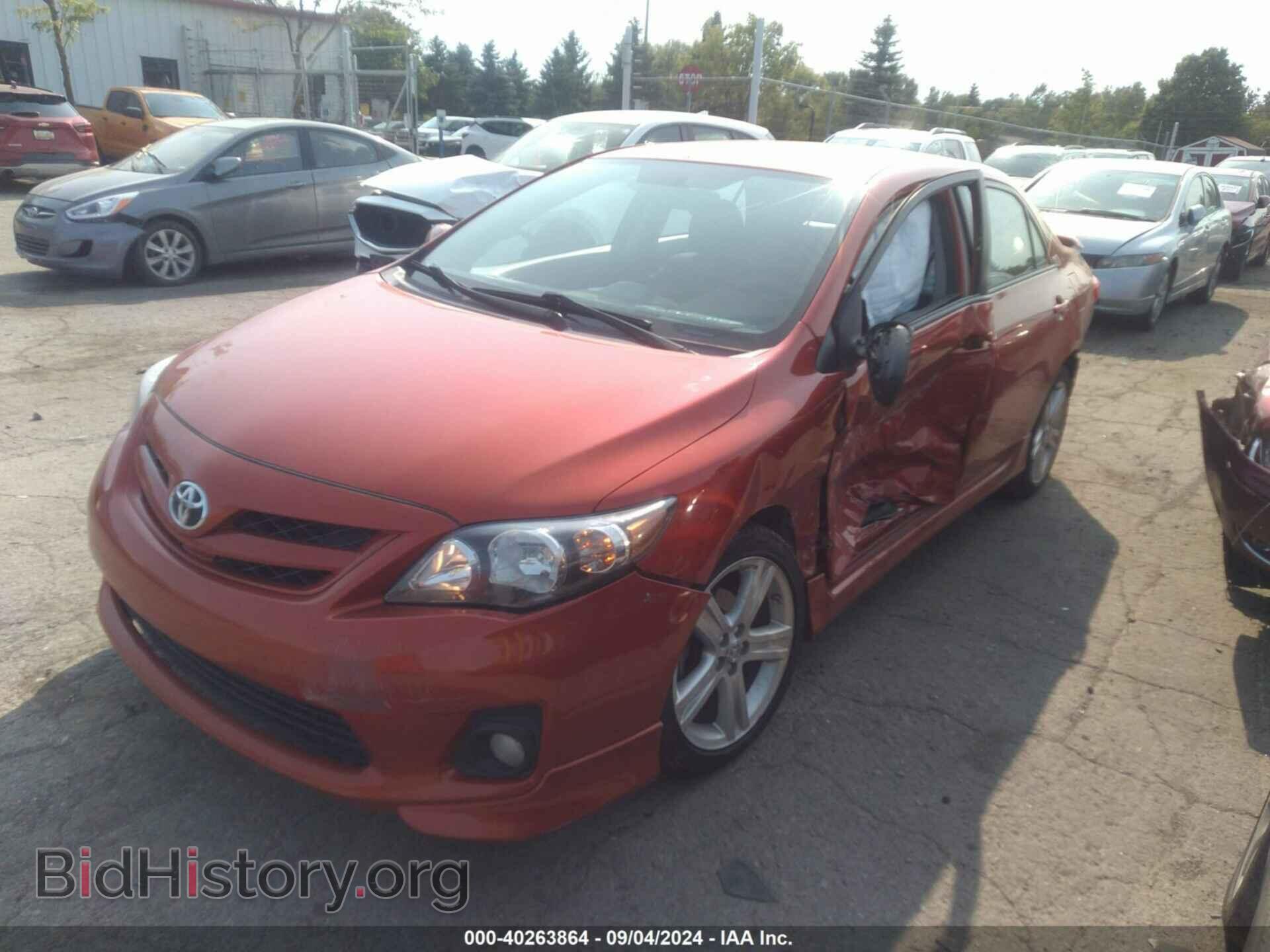 2013 TOYOTA COROLLA - VIN: 2T1BU4EE2DC077750 - Фото 2