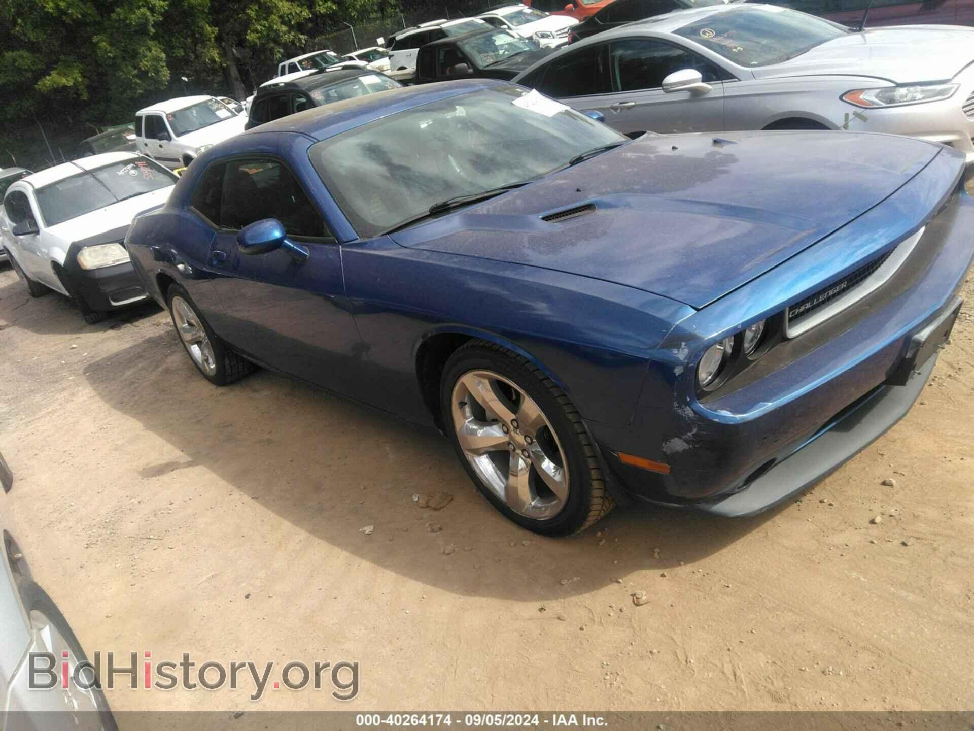 Photo 2C3CDYAG0CH259068 - DODGE CHALLENGER 2012