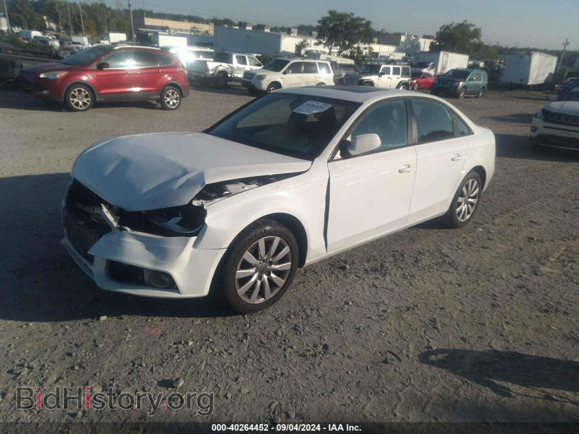2012 AUDI A4 - VIN: WAUBFAFL8CN011475 - Фото 2