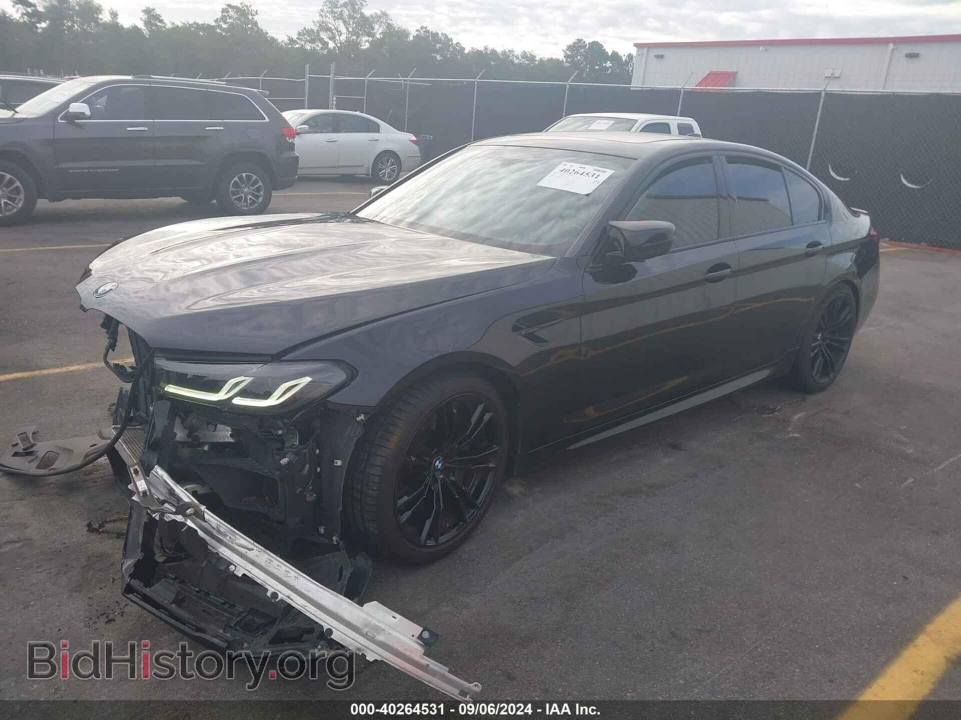 2021 BMW M5 - VIN: WBS83CH05MCF37897 - Фото 2