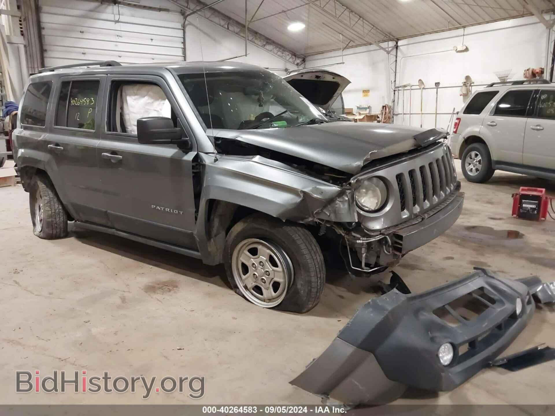 Фотография 1C4NJRBB3CD621087 - JEEP PATRIOT 2012