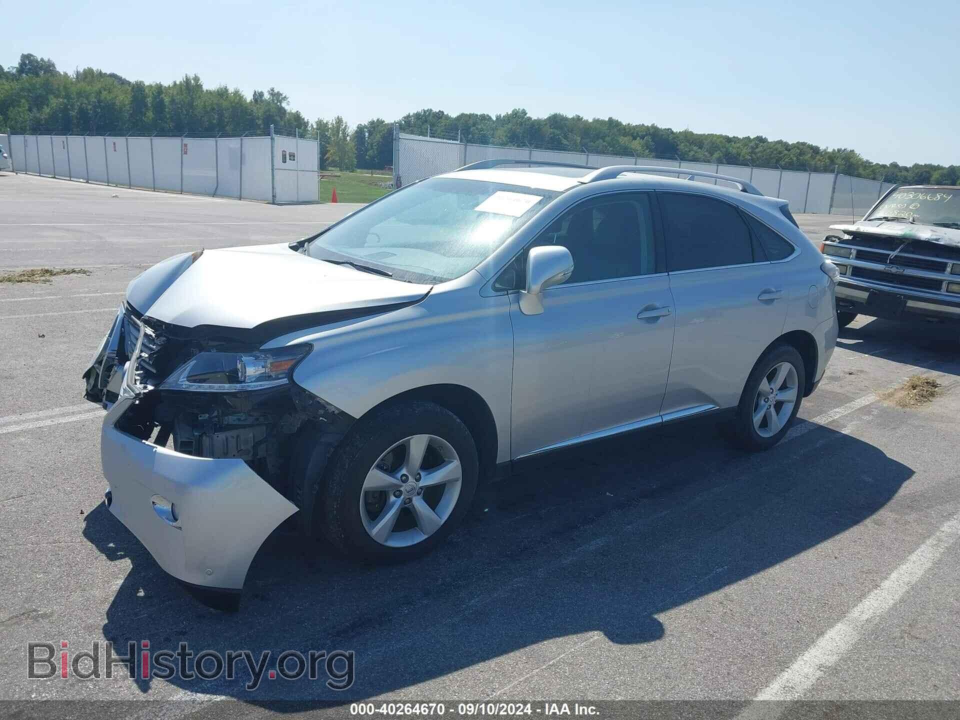 2013 LEXUS RX 350 - VIN: 2T2BK1BA7DC158373 - Фото 2