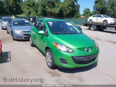 2012 Mazda MAZDA2 Sport, green — VIN JM1DE1KZ4C0140271, IAAI
