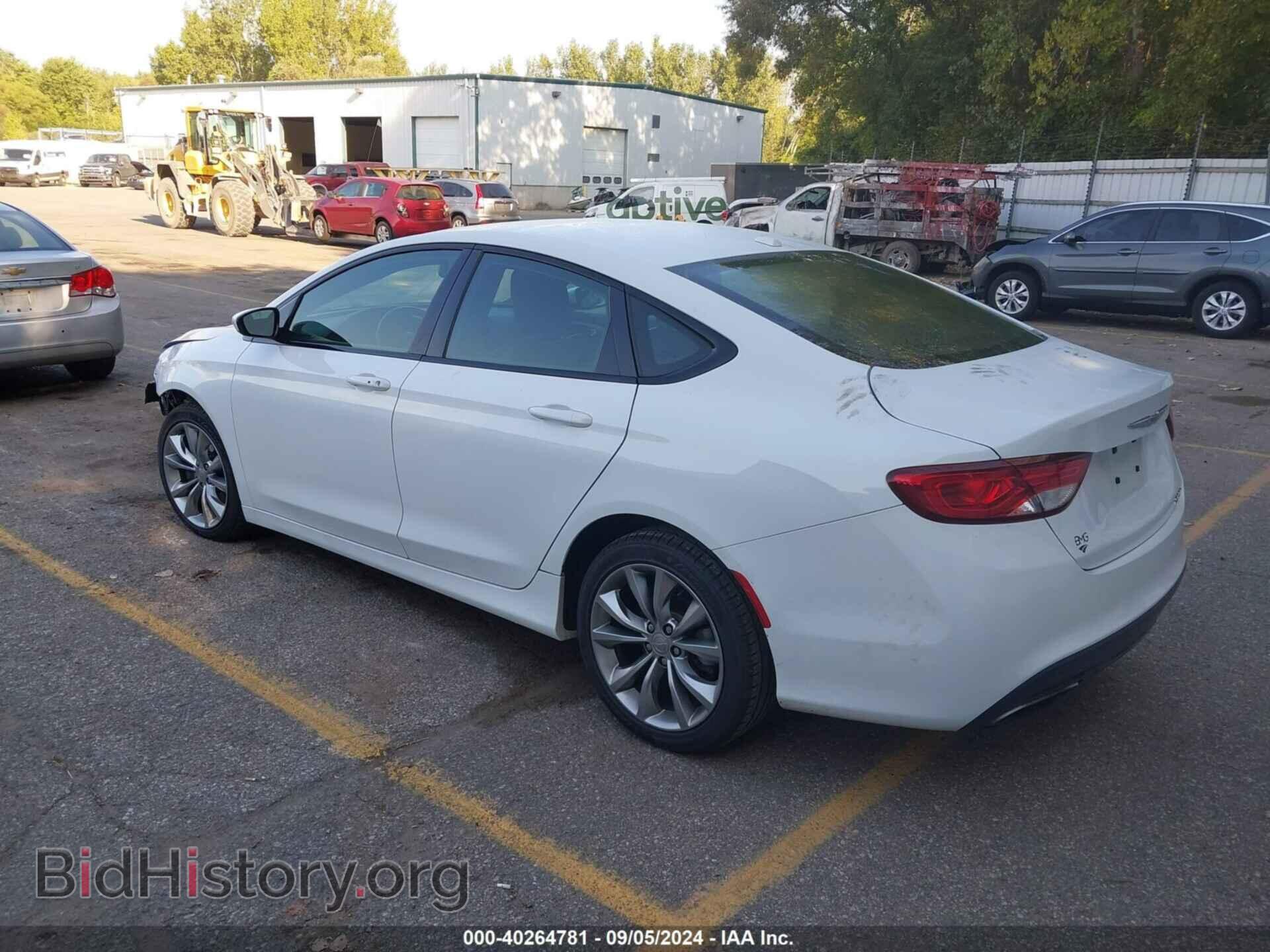 2015 CHRYSLER 200 - VIN: 1C3CCCBB3FN614285 - Фото 3