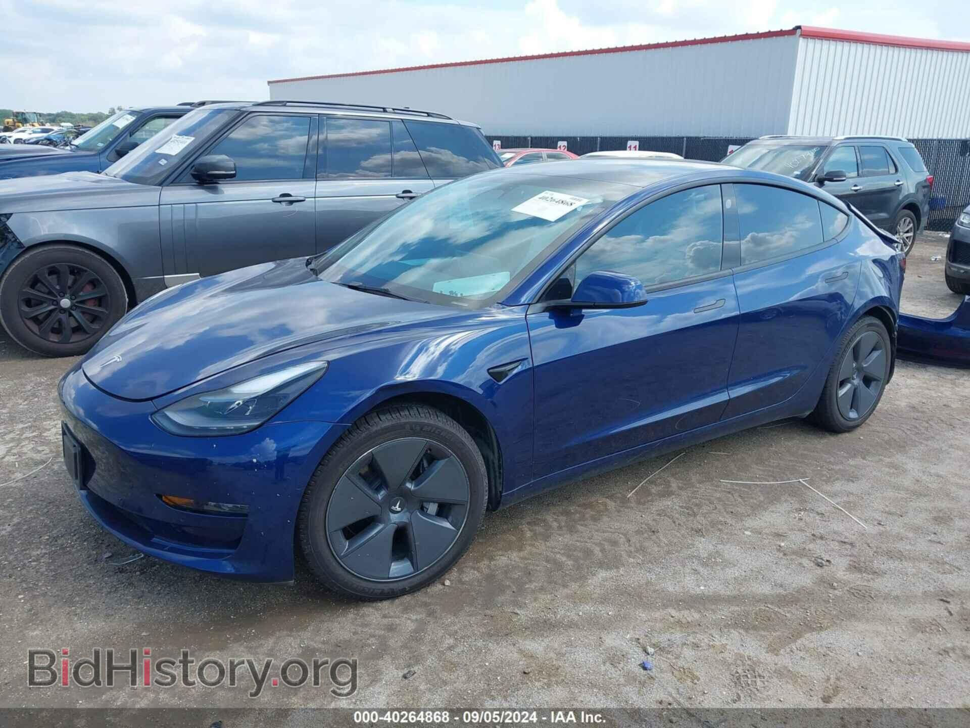2022 TESLA MODEL 3 - VIN: 5YJ3E1EBXNF182068 - Фото 2