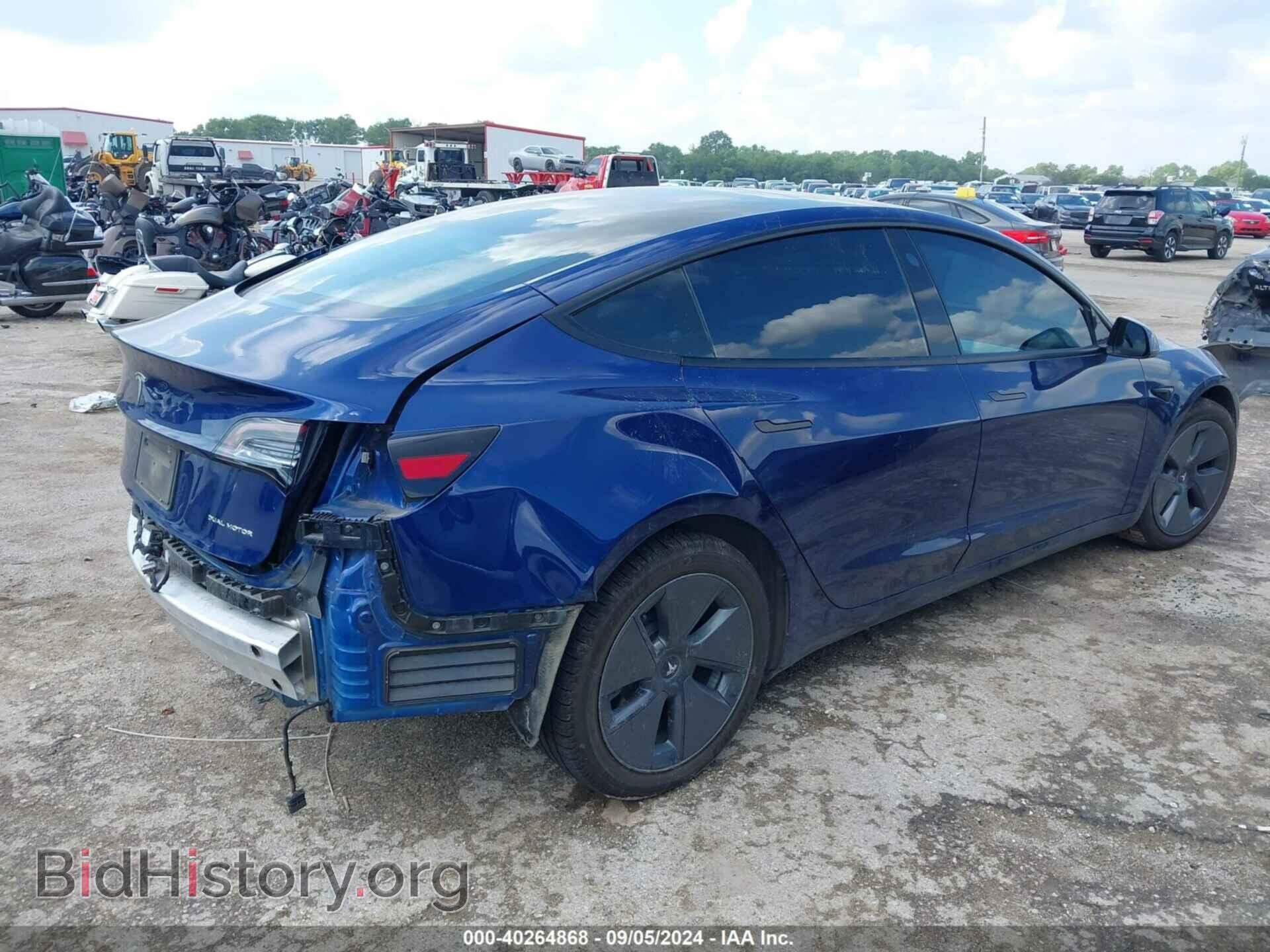 2022 TESLA MODEL 3 - VIN: 5YJ3E1EBXNF182068 - Фото 4