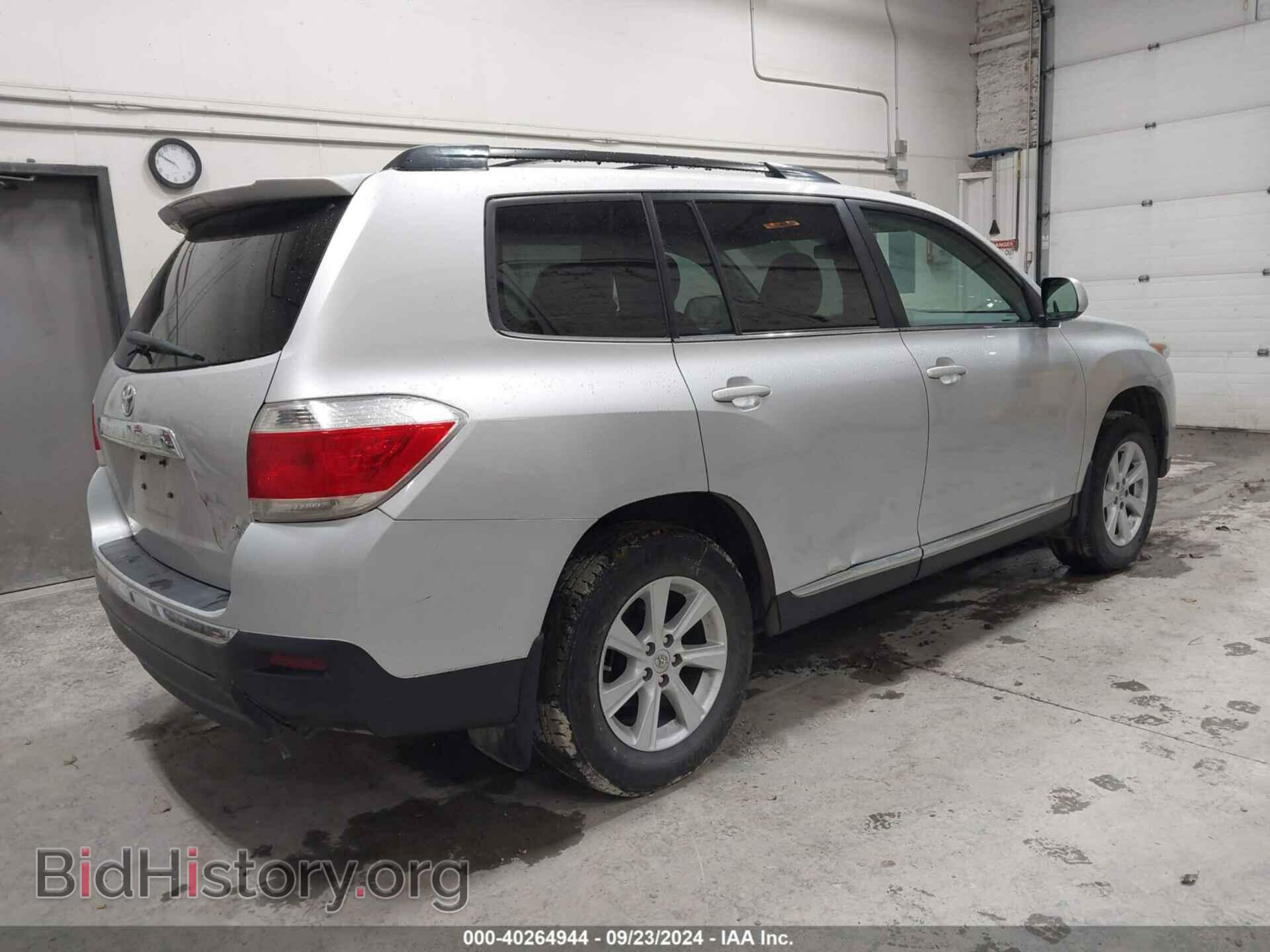2012 TOYOTA HIGHLANDER - VIN: 5TDBK3EH9CS146367 - Фото 4