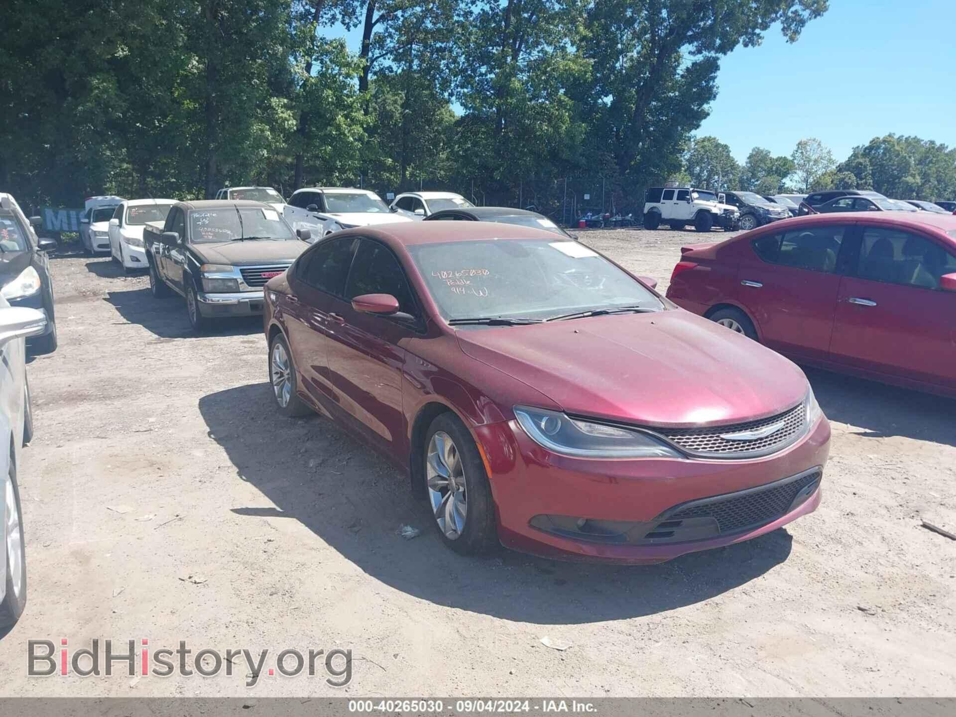 Фотография 1C3CCCBG2GN100229 - CHRYSLER 200 2016
