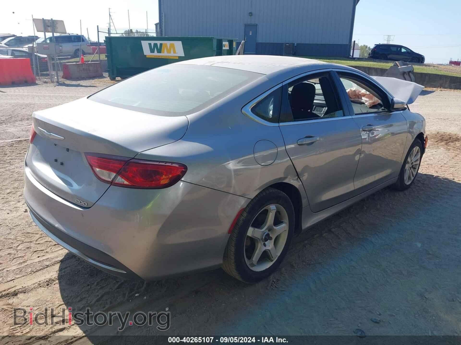 2016 CHRYSLER 200 - VIN: 1C3CCCAB0GN145630 - Фото 4