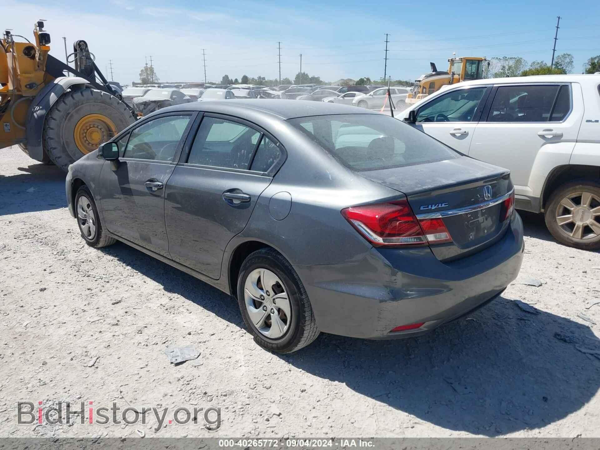 2013 HONDA CIVIC - VIN: 2HGFB2F57DH565738 - Фото 3