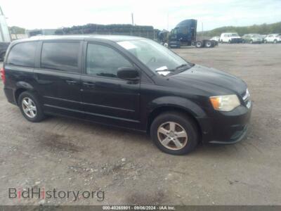 2011 Dodge GRAND CARAVAN Mainstreet, black — VIN 2D4RN3DG6BR608554, IAAI