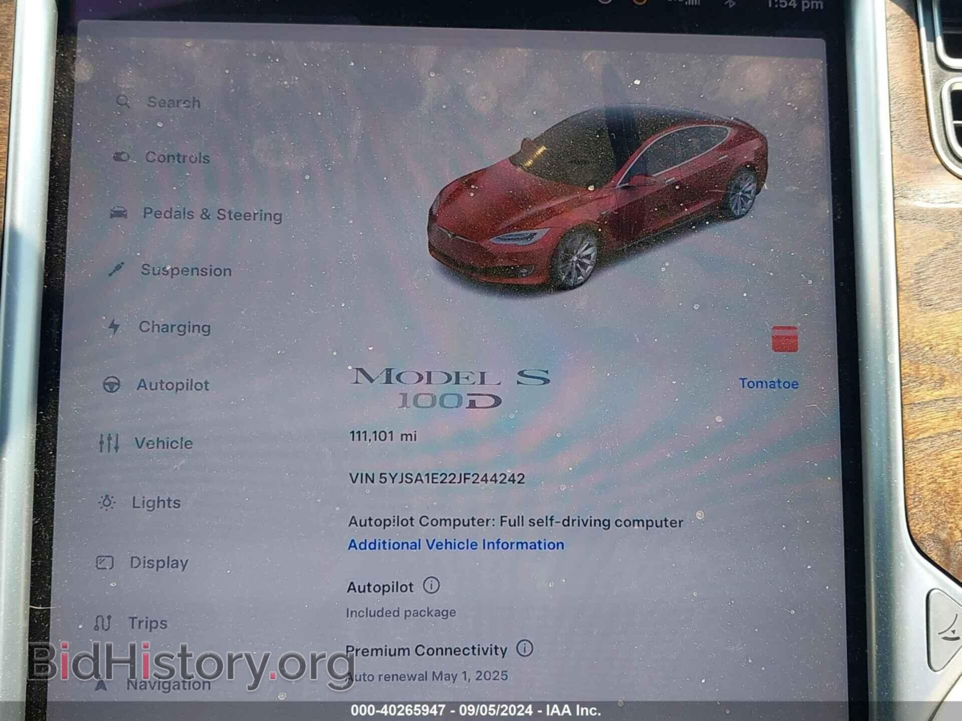 2018 TESLA MODEL S - VIN: 5YJSA1E22JF244242 - Photo 7
