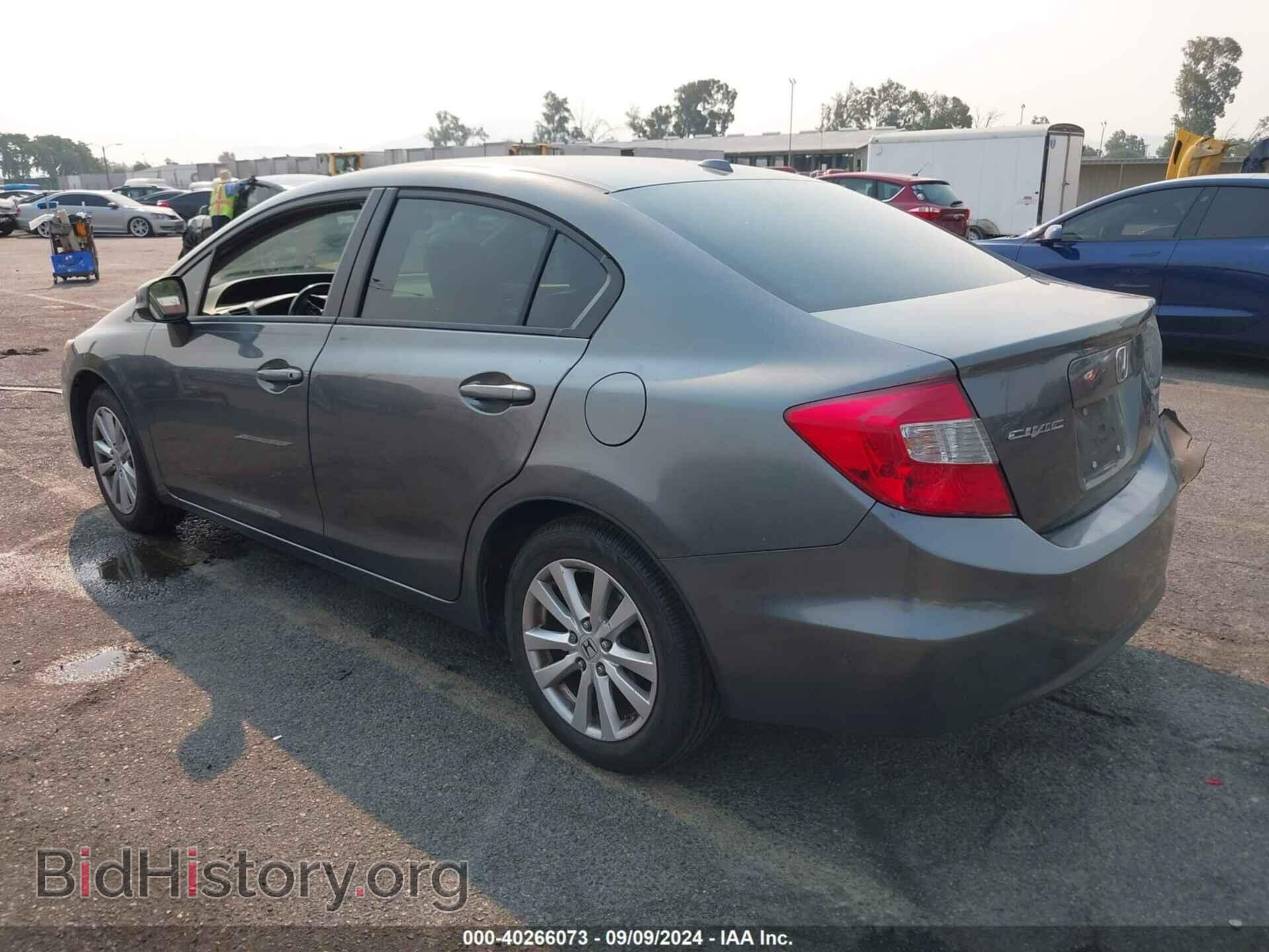 2012 HONDA CIVIC - VIN: 19XFB2F98CE013905 - Фото 3