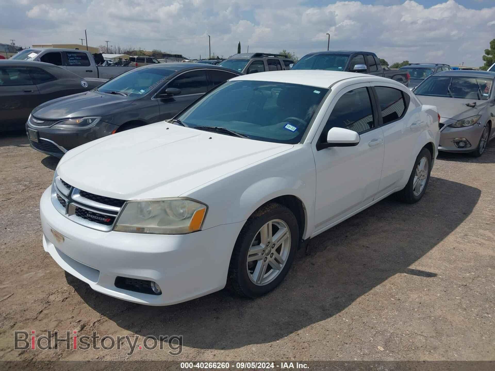 2013 DODGE AVENGER - VIN: 1C3CDZCB4DN664155 - Фото 2