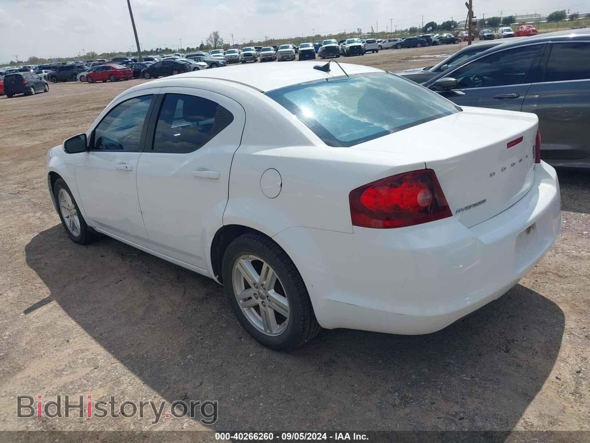2013 DODGE AVENGER - VIN: 1C3CDZCB4DN664155 - Фото 3