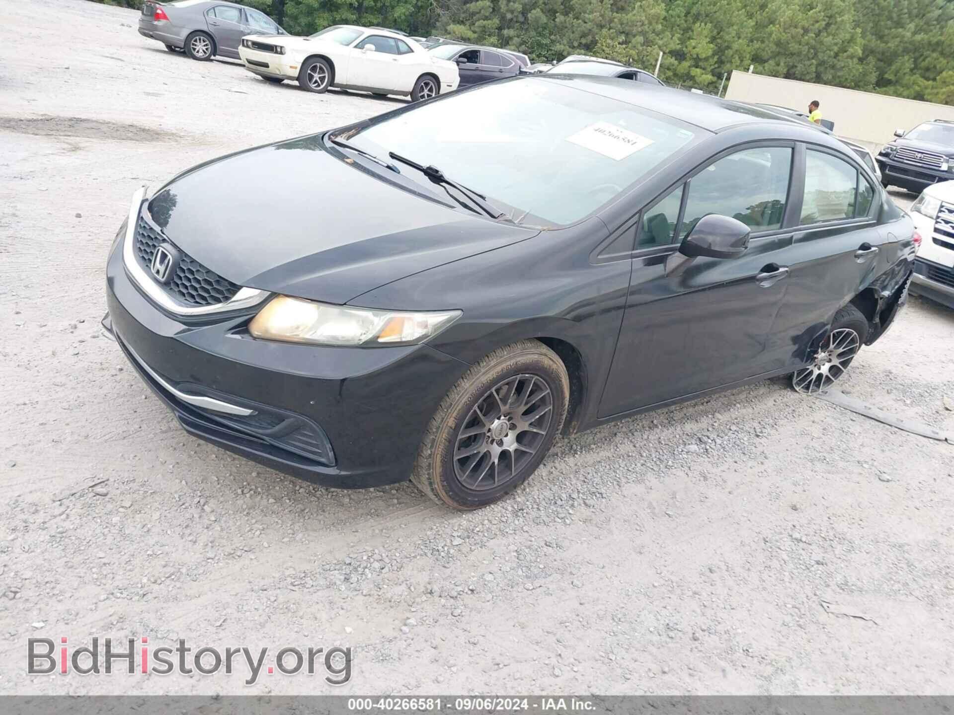 2013 HONDA CIVIC - VIN: 19XFB2F54DE007422 - Фото 2