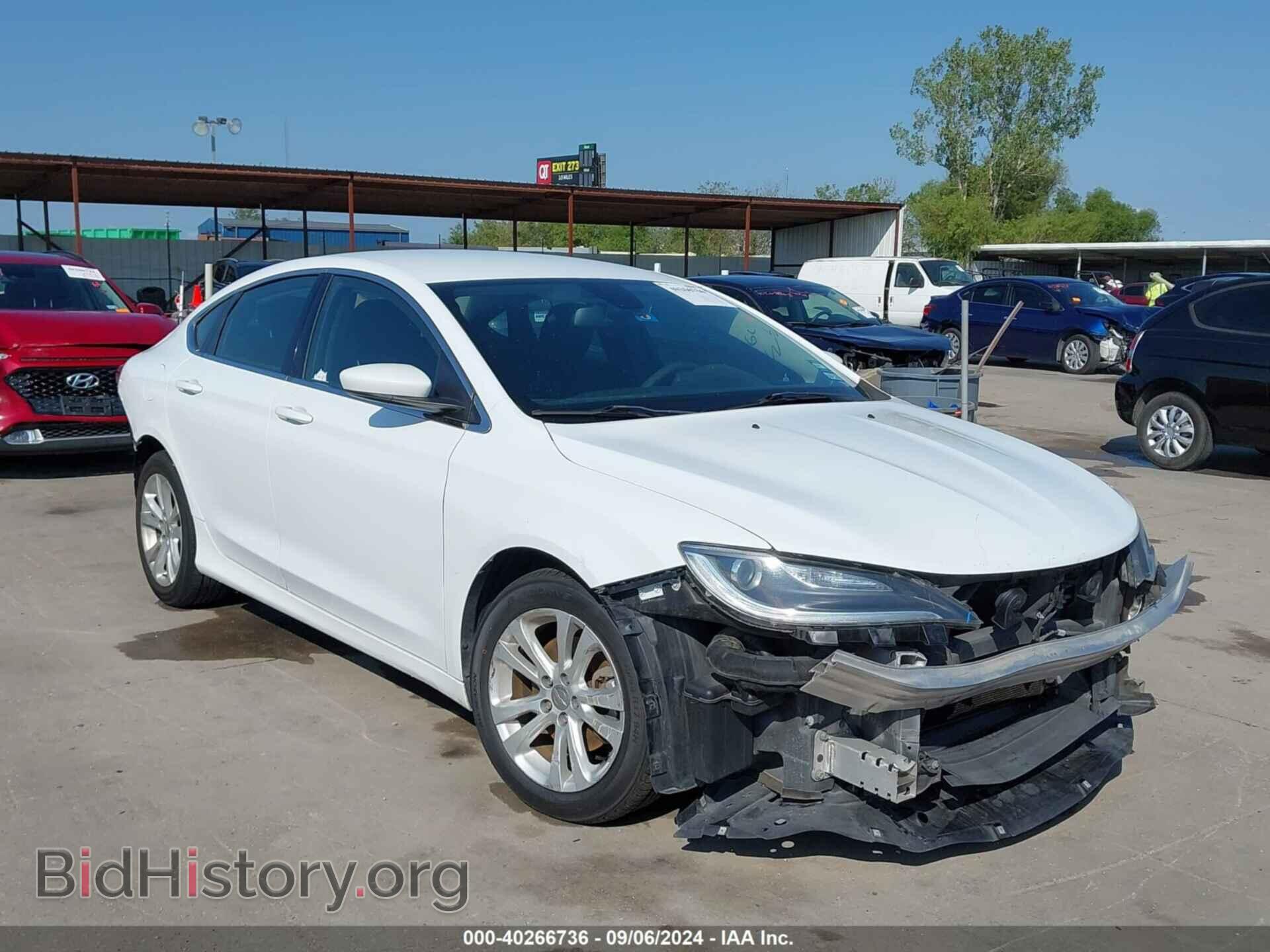 Фотография 1C3CCCAB0GN163870 - CHRYSLER 200 2016