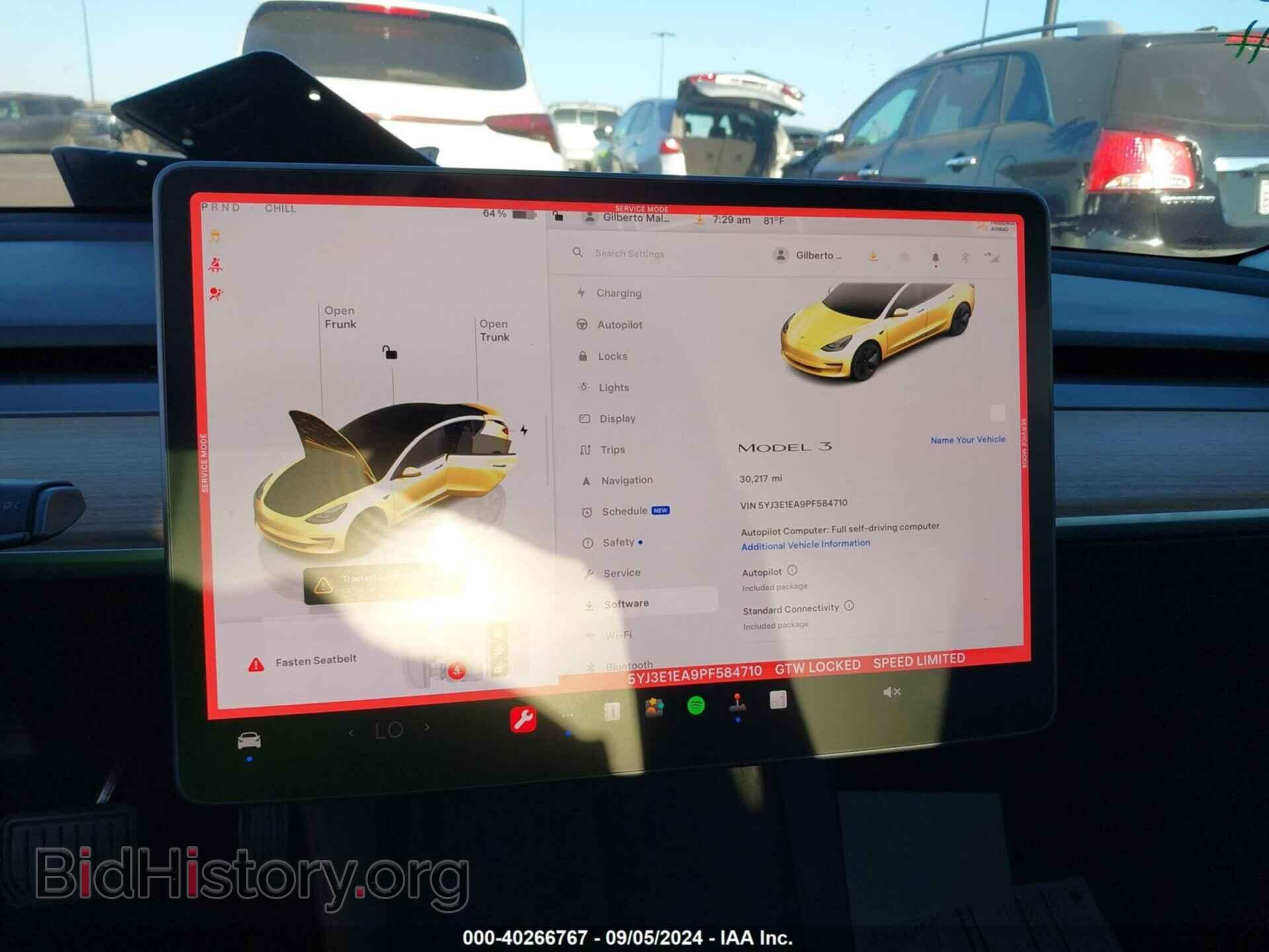 2023 TESLA MODEL 3 - VIN: 5YJ3E1EA9PF584710 - Фото 7
