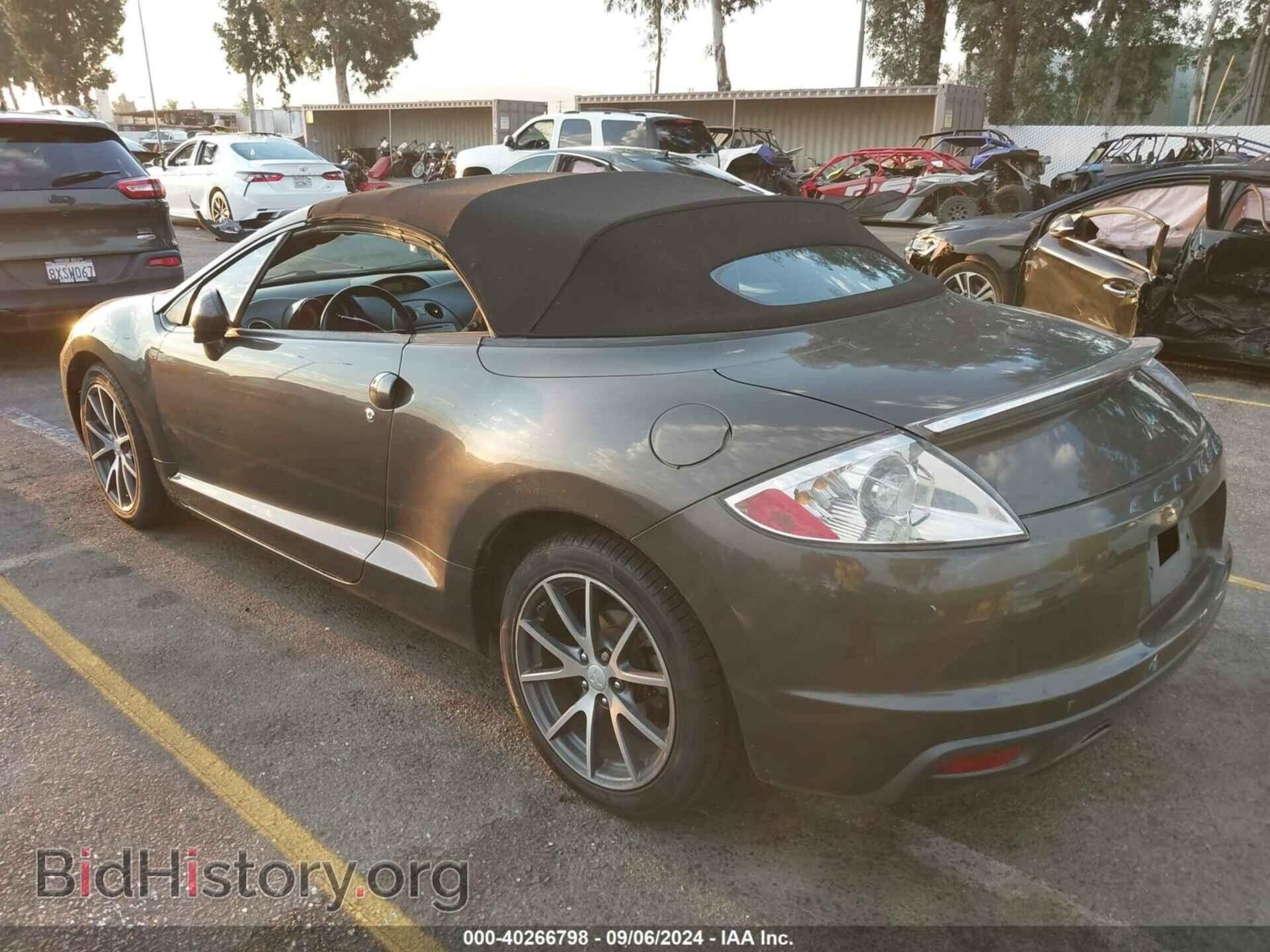 2012 MITSUBISHI ECLIPSE SPYDER - VIN: 4A37L2EF9CE001151 - Фото 3