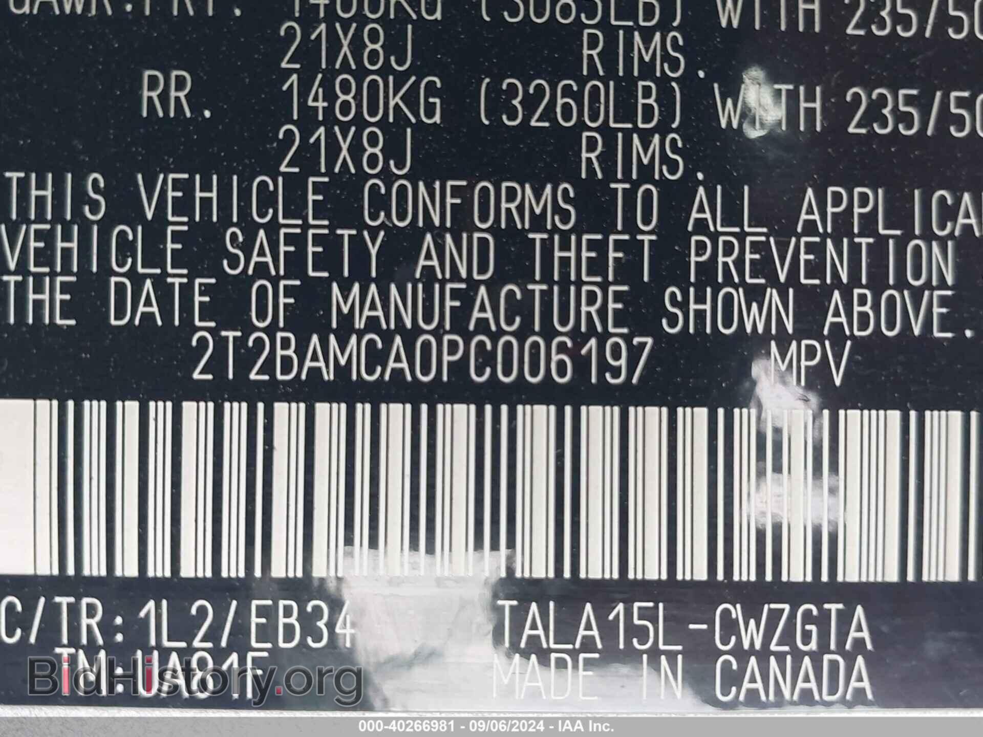 2023 LEXUS RX 350 - VIN: 2T2BAMCA0PC006197 - Photo 9
