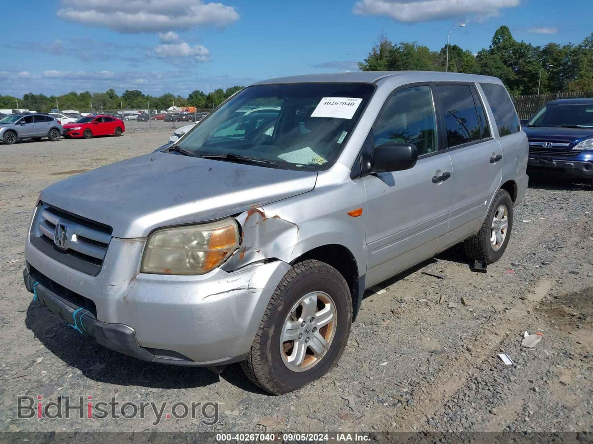2007 HONDA PILOT - VIN: 5FNYF28107B002062 - Фото 2