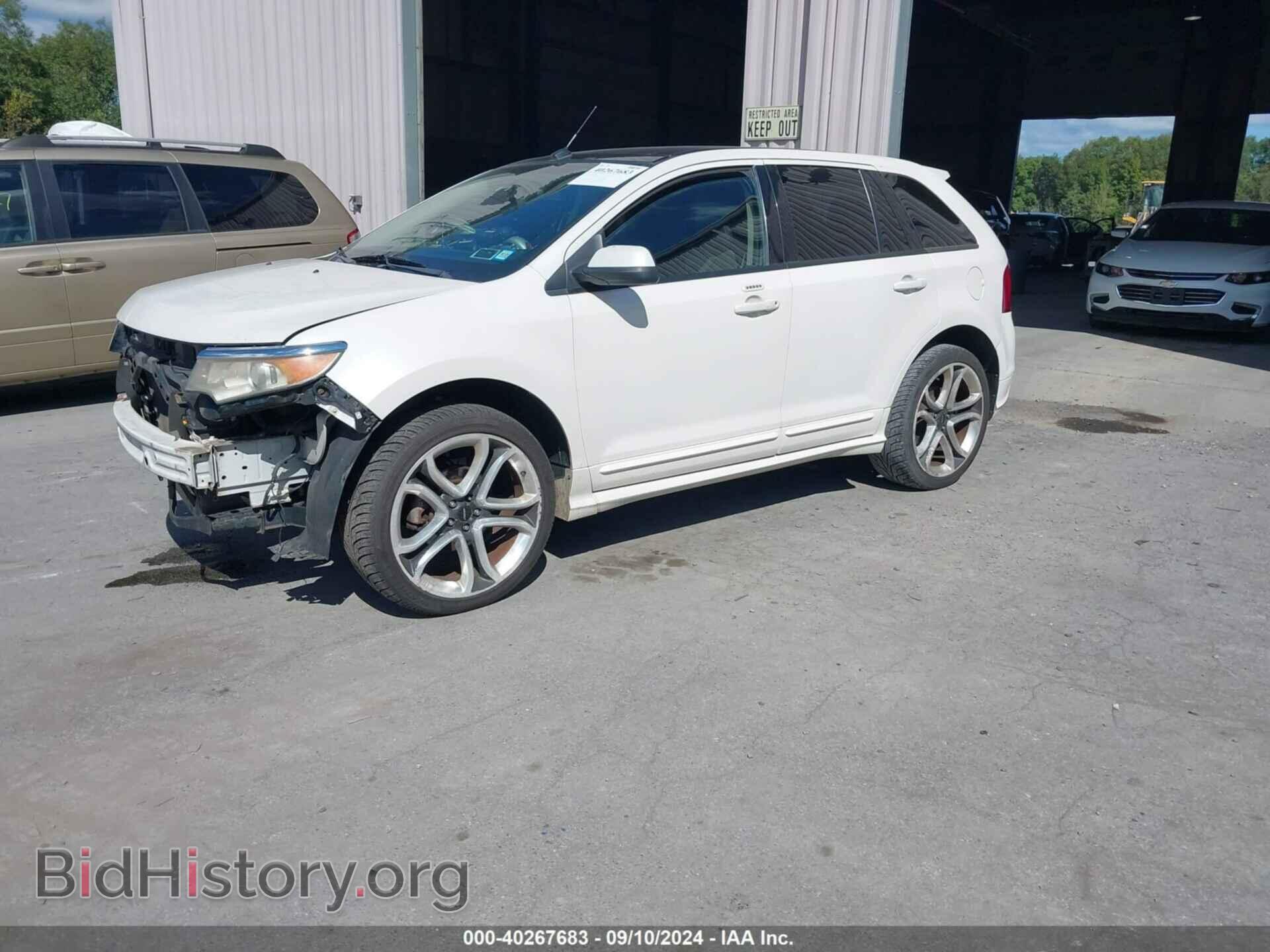 2011 FORD EDGE - VIN: 2FMDK4AK4BBB12753 - Фото 2