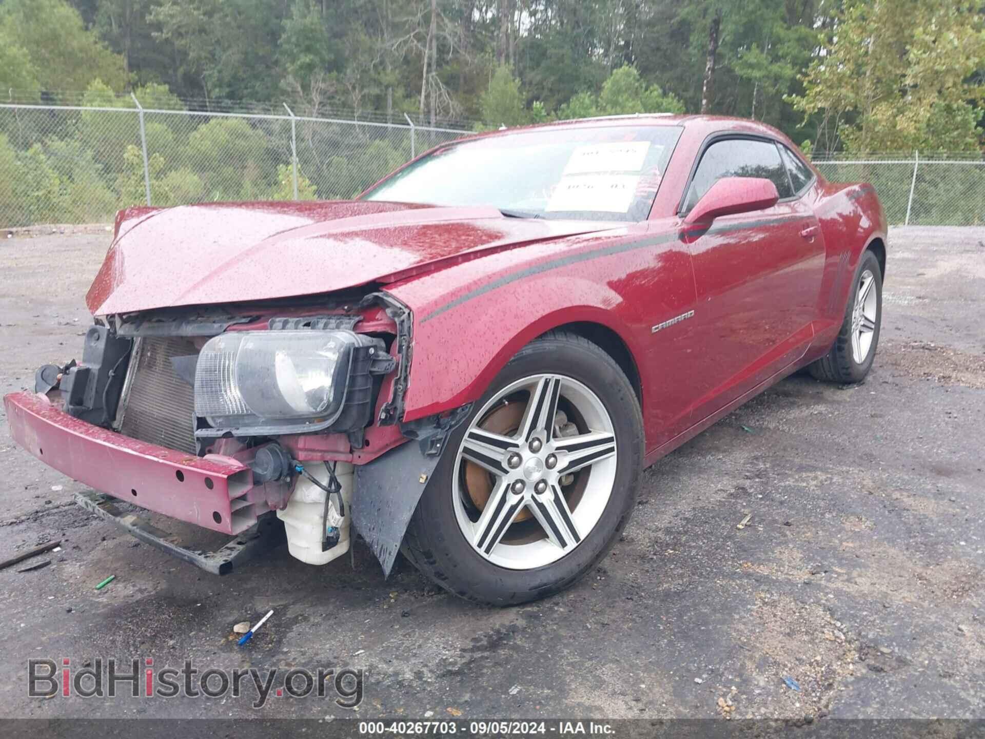 2011 CHEVROLET CAMARO - VIN: 2G1FB1ED2B9154183 - Фото 2