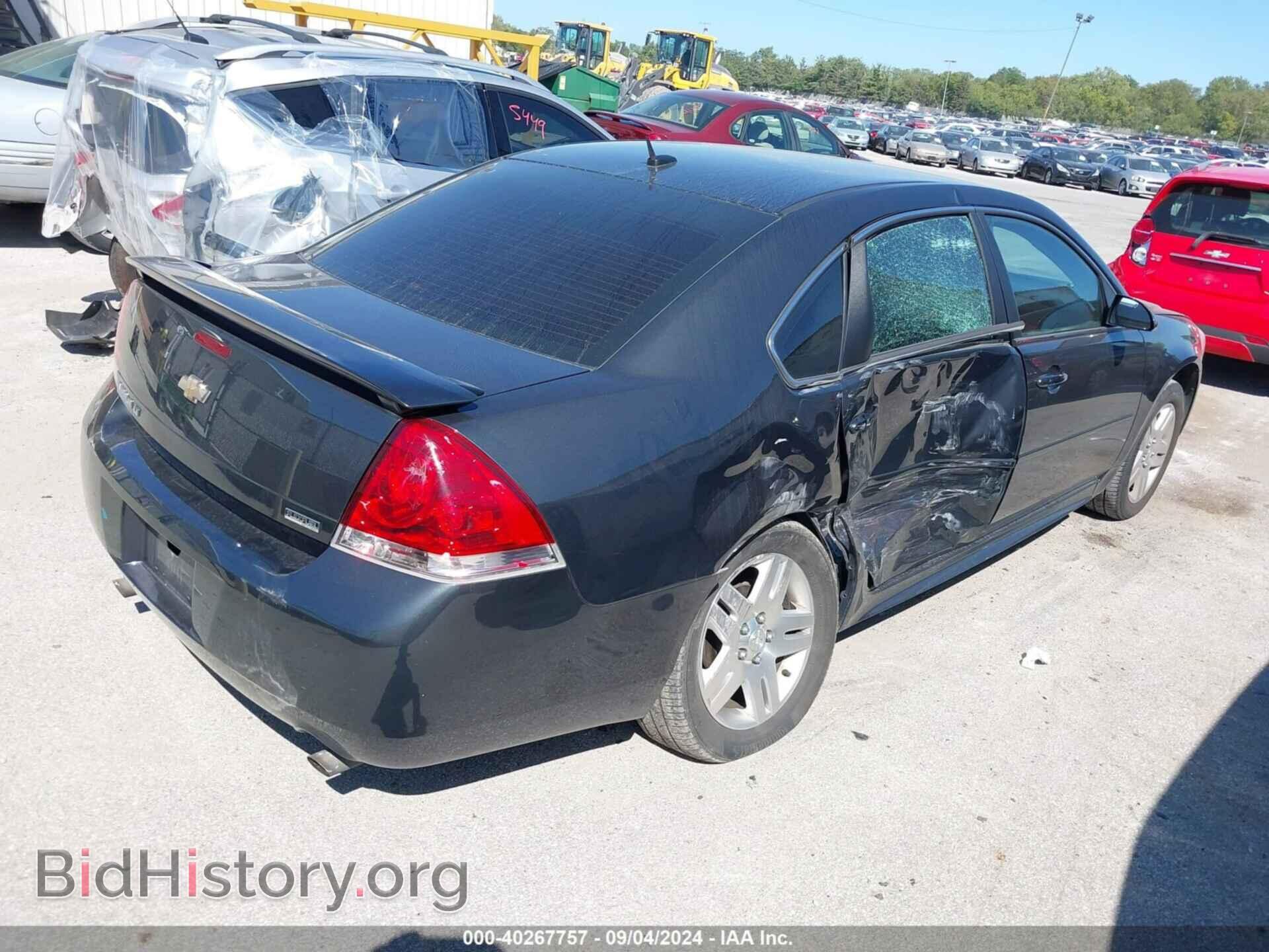 2013 CHEVROLET IMPALA - VIN: 2G1WB5E34D1165010 - Фото 4