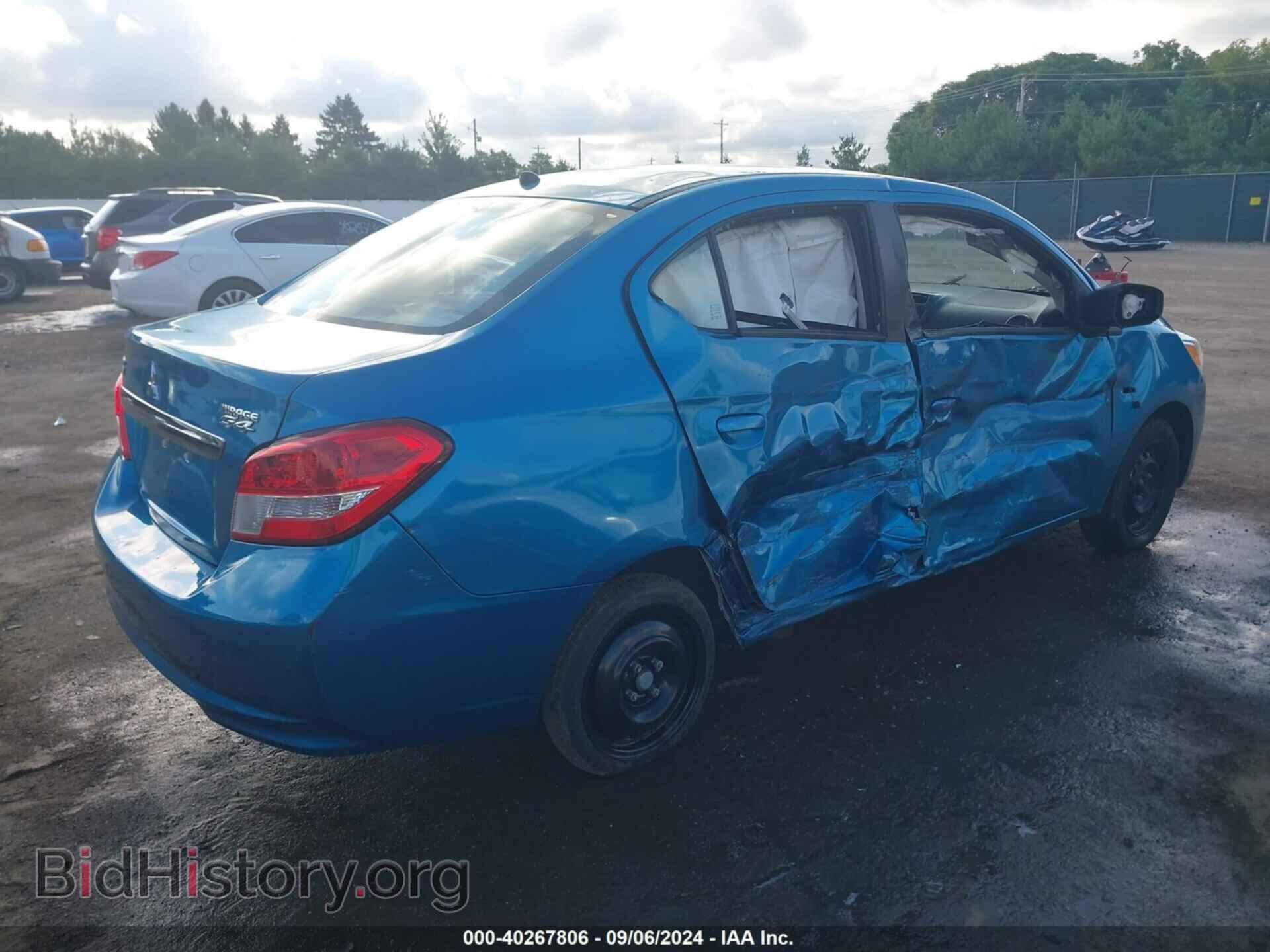 2017 MITSUBISHI MIRAGE G4 - VIN: ML32F3FJ1HHF10014 - Фото 4