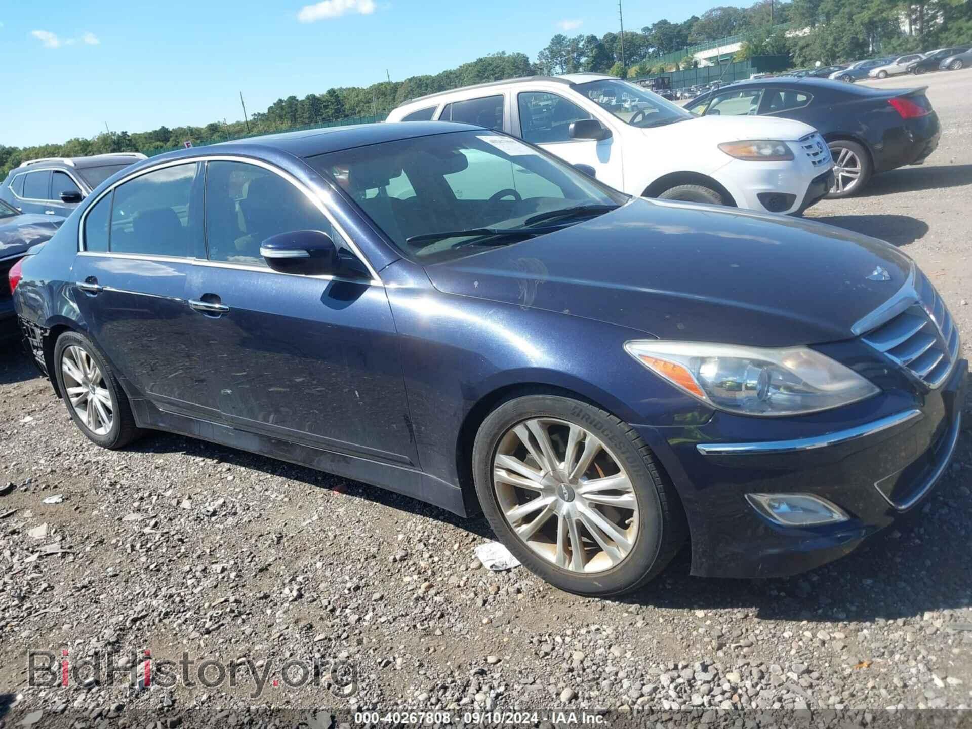 Photo KMHGC4DD7CU171301 - HYUNDAI GENESIS 2012