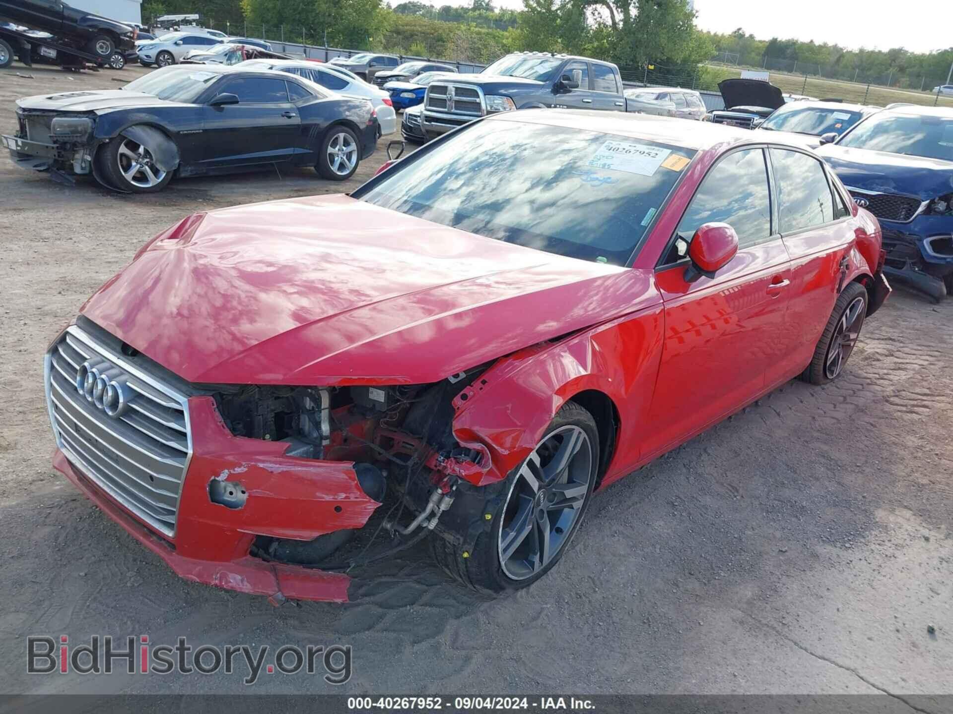 2017 AUDI A4 - VIN: WAUGNAF4XHN007775 - Фото 2