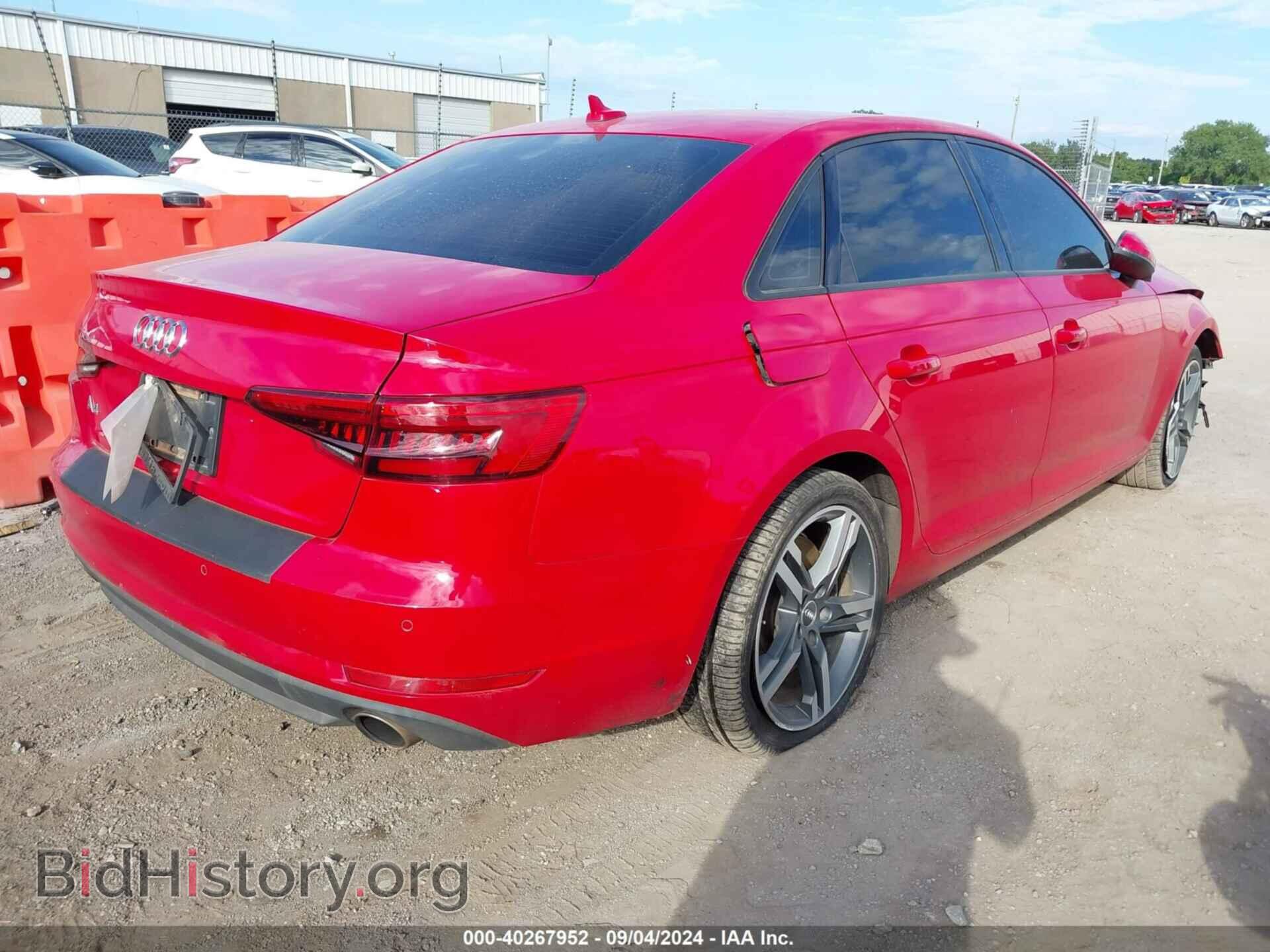 2017 AUDI A4 - VIN: WAUGNAF4XHN007775 - Фото 4
